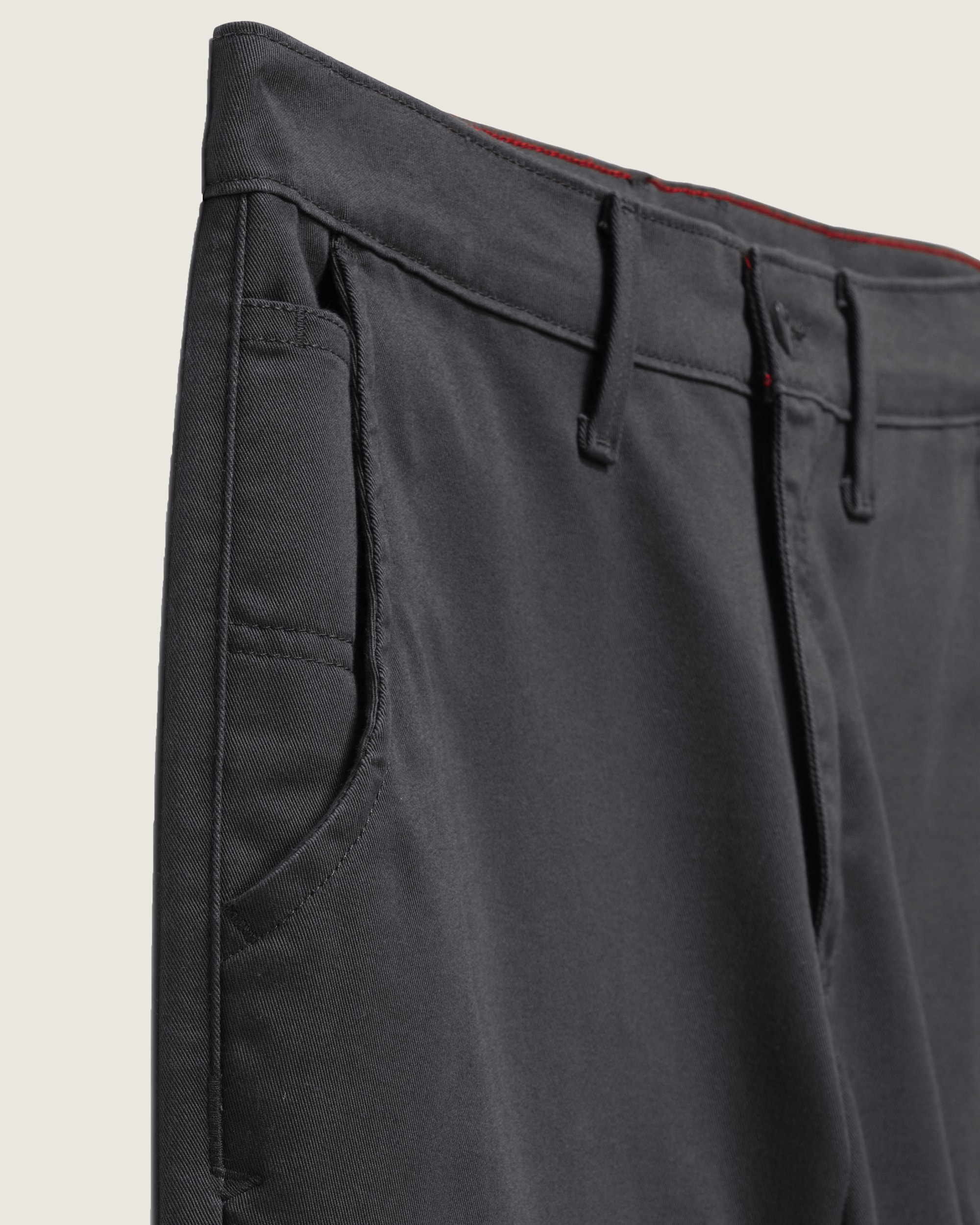 Authentic Chino Slim Pants VANS Asphalt Grey ALT3