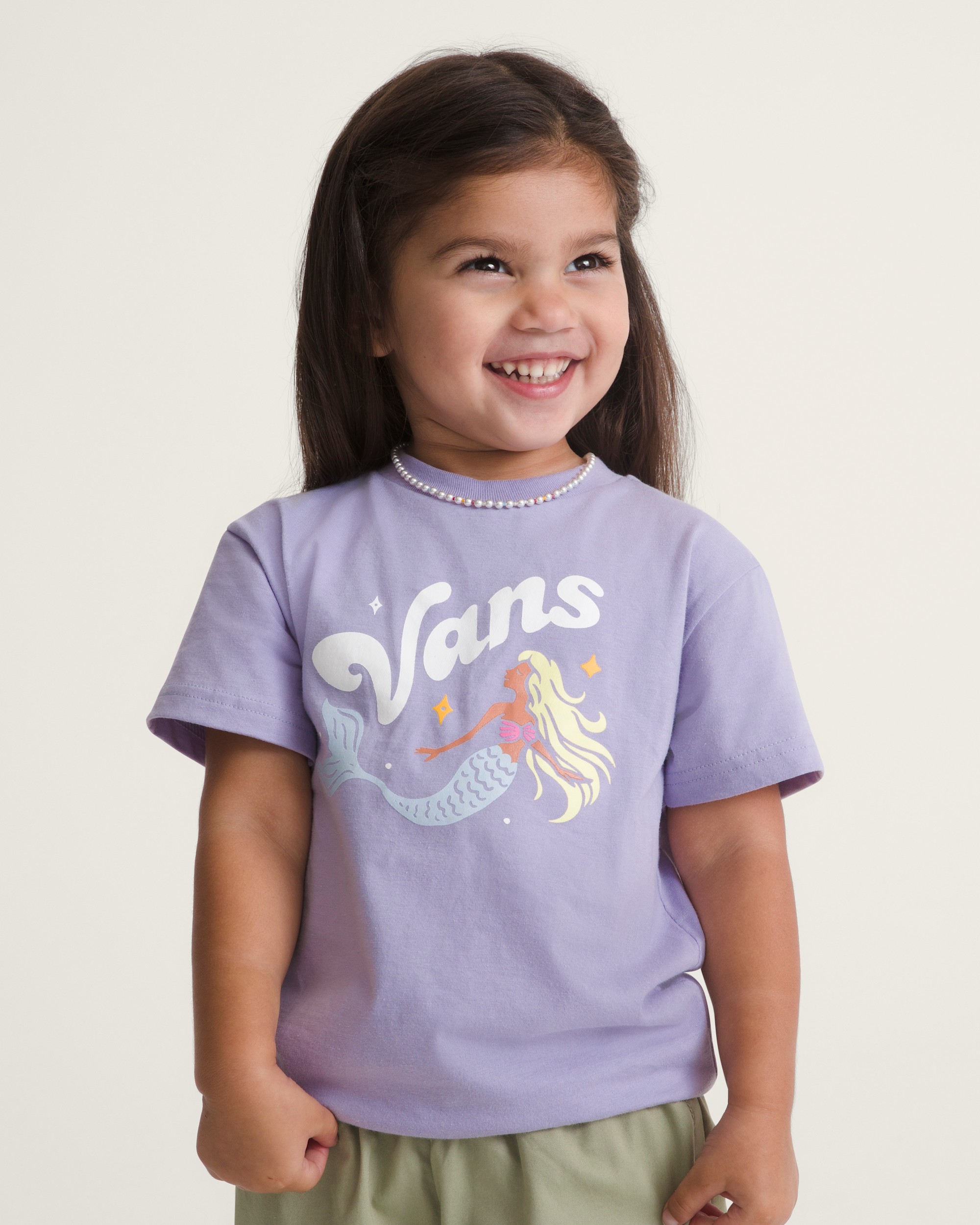 Little Kids Mermaid TShirt VANS Soft Orchid Purple HERO