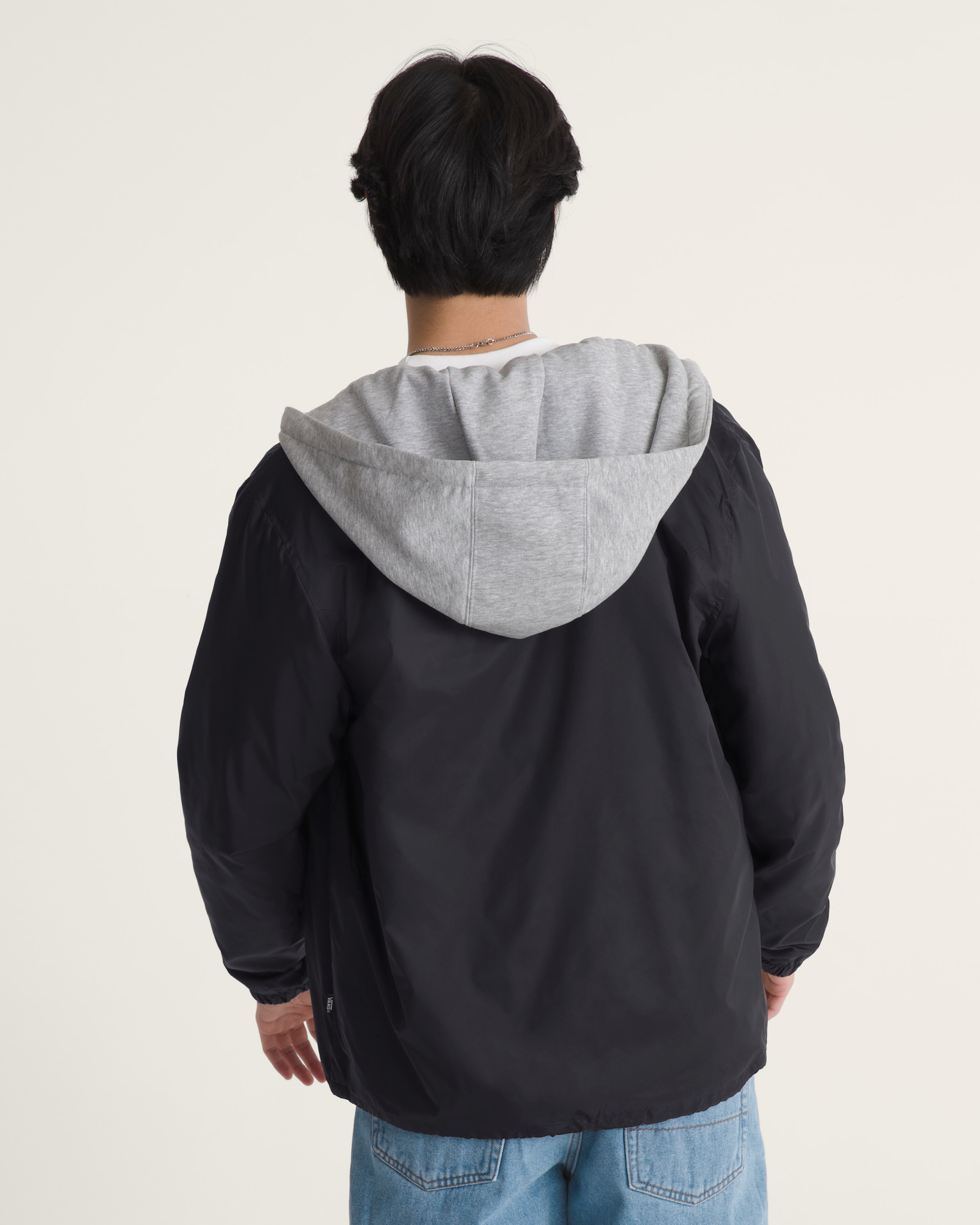 Torrey Hooded Coaches Jacket VANS Black ALT3