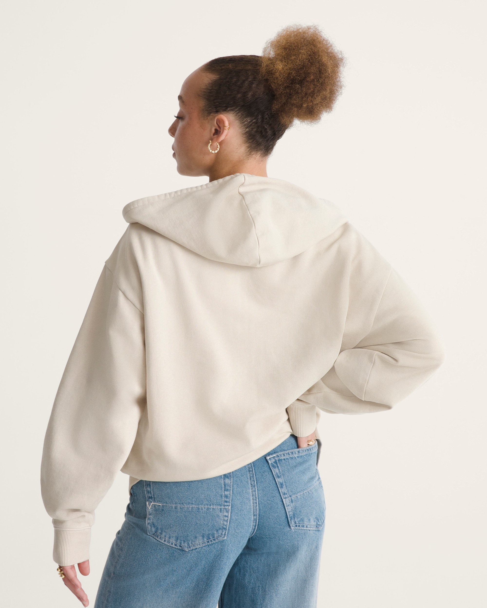 Sunny Daze 66 Zip Hoodie VANS Oatmeal Beige ALT3