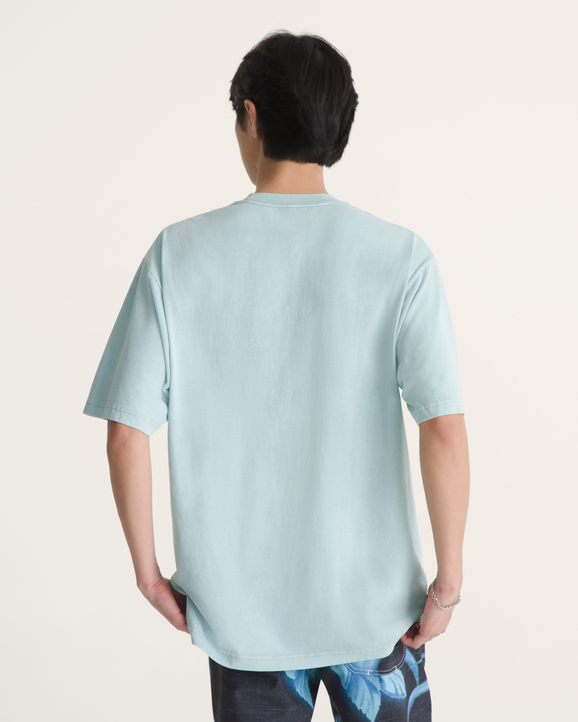 Airbrush Aloha TShirt VANS Dawn Mist Blue ALT3