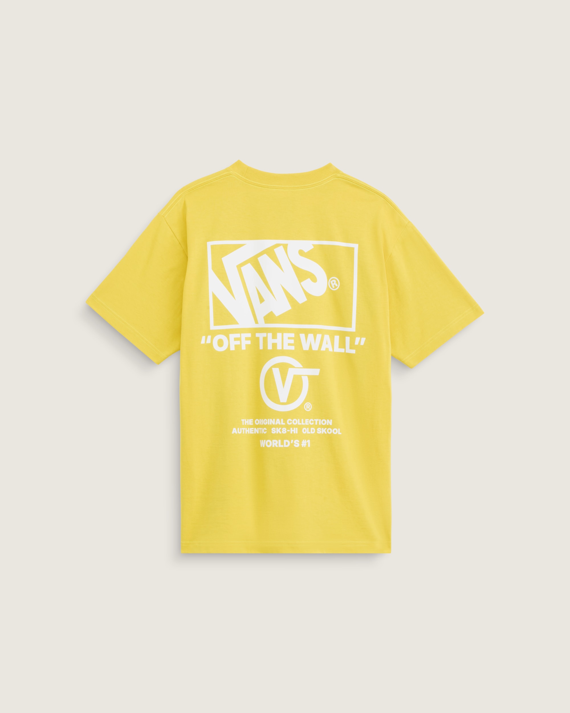 Stacked Hi TShirt VANS Dusty Gold HERO