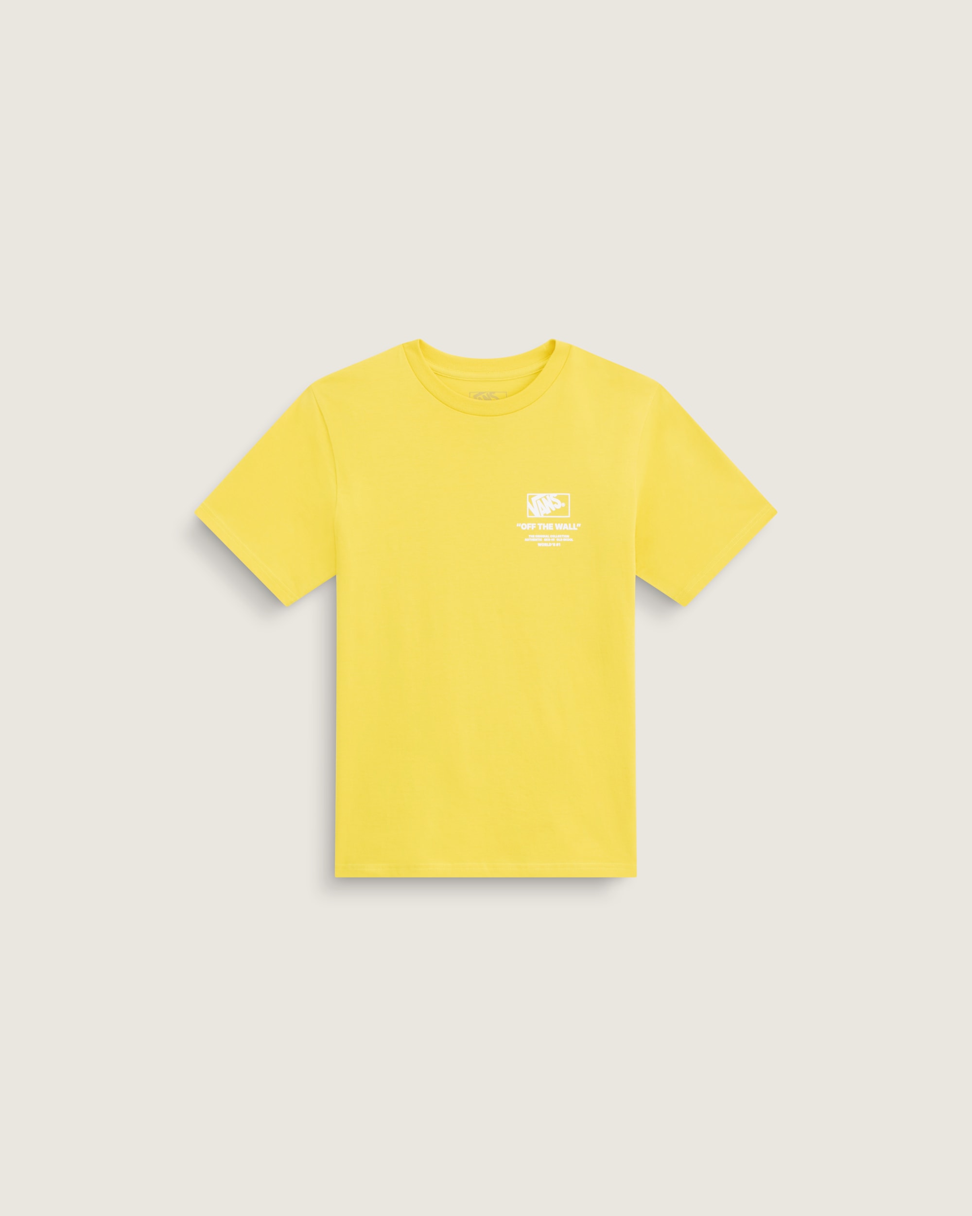 Kids Stacked Hi TShirt VANS Dusty Gold ALT1