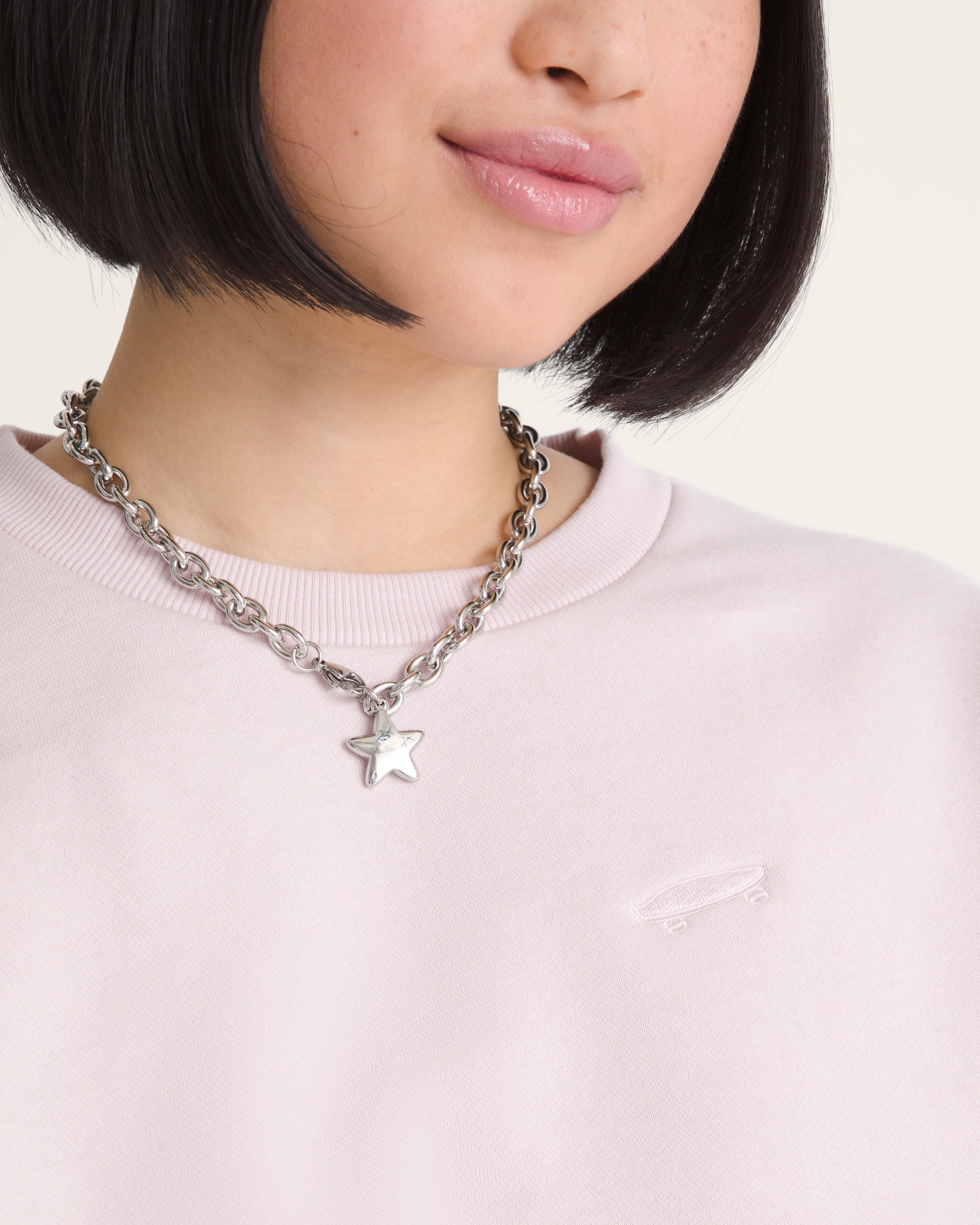 Salton Crew Neck VANS Pale Petal Pink ALT4