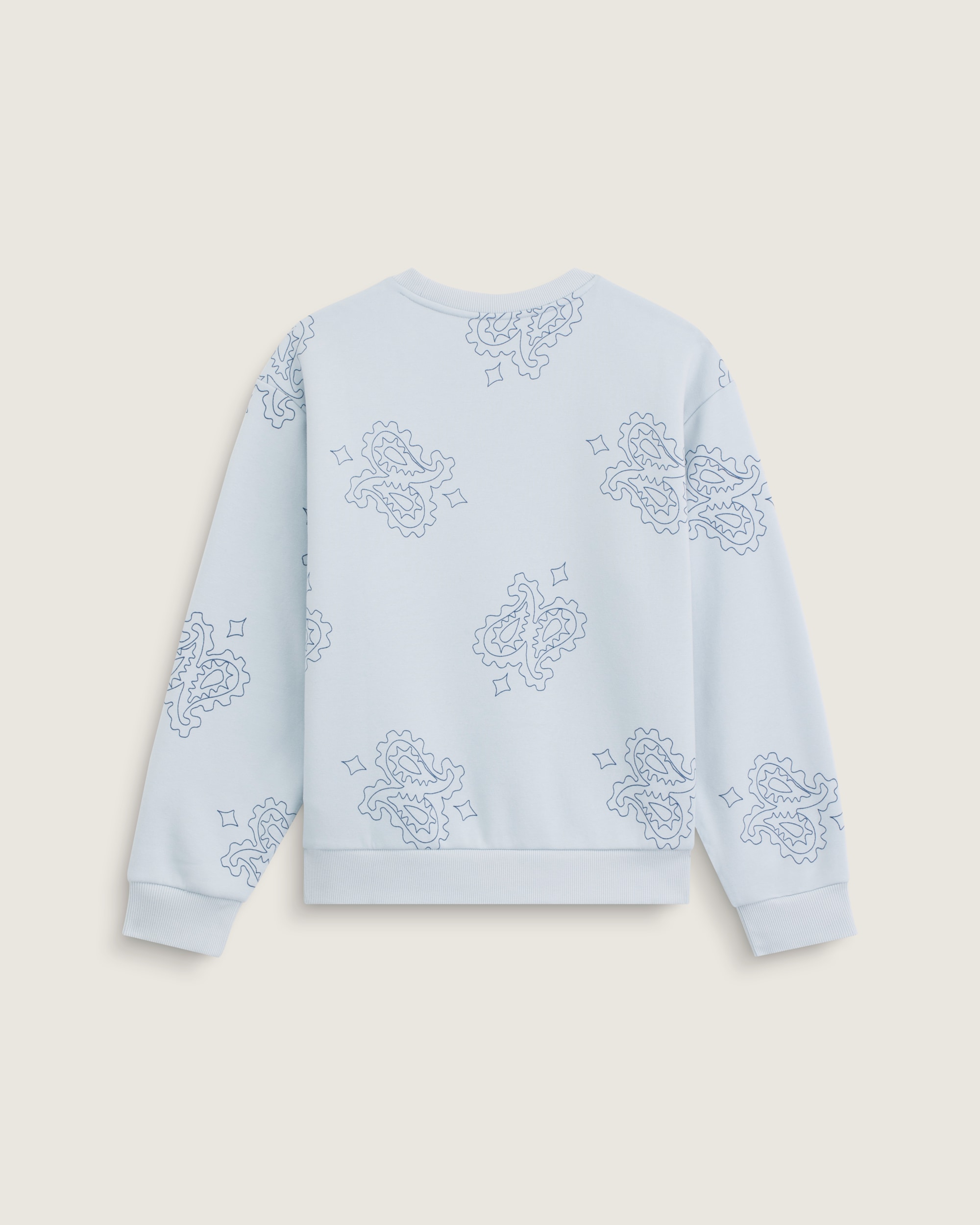 Salton Crew Neck VANS Soft Slate Blue ALT1