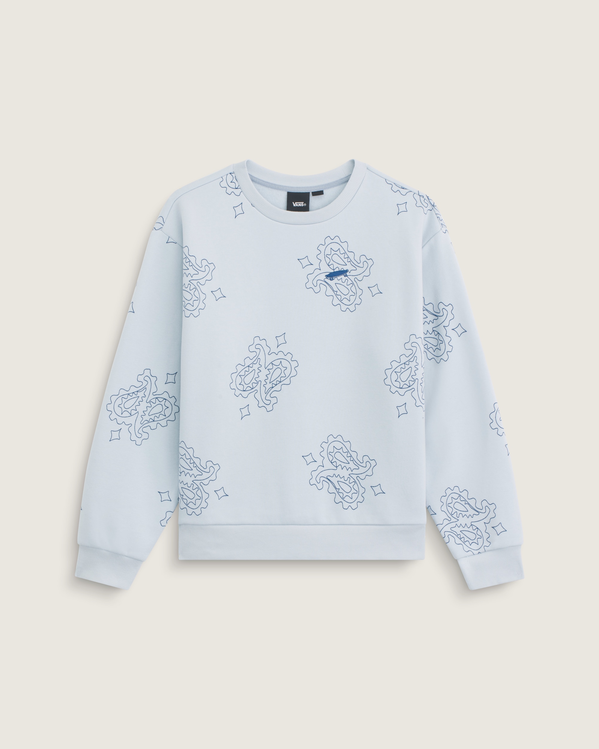 Salton Crew Neck VANS Soft Slate Blue HERO