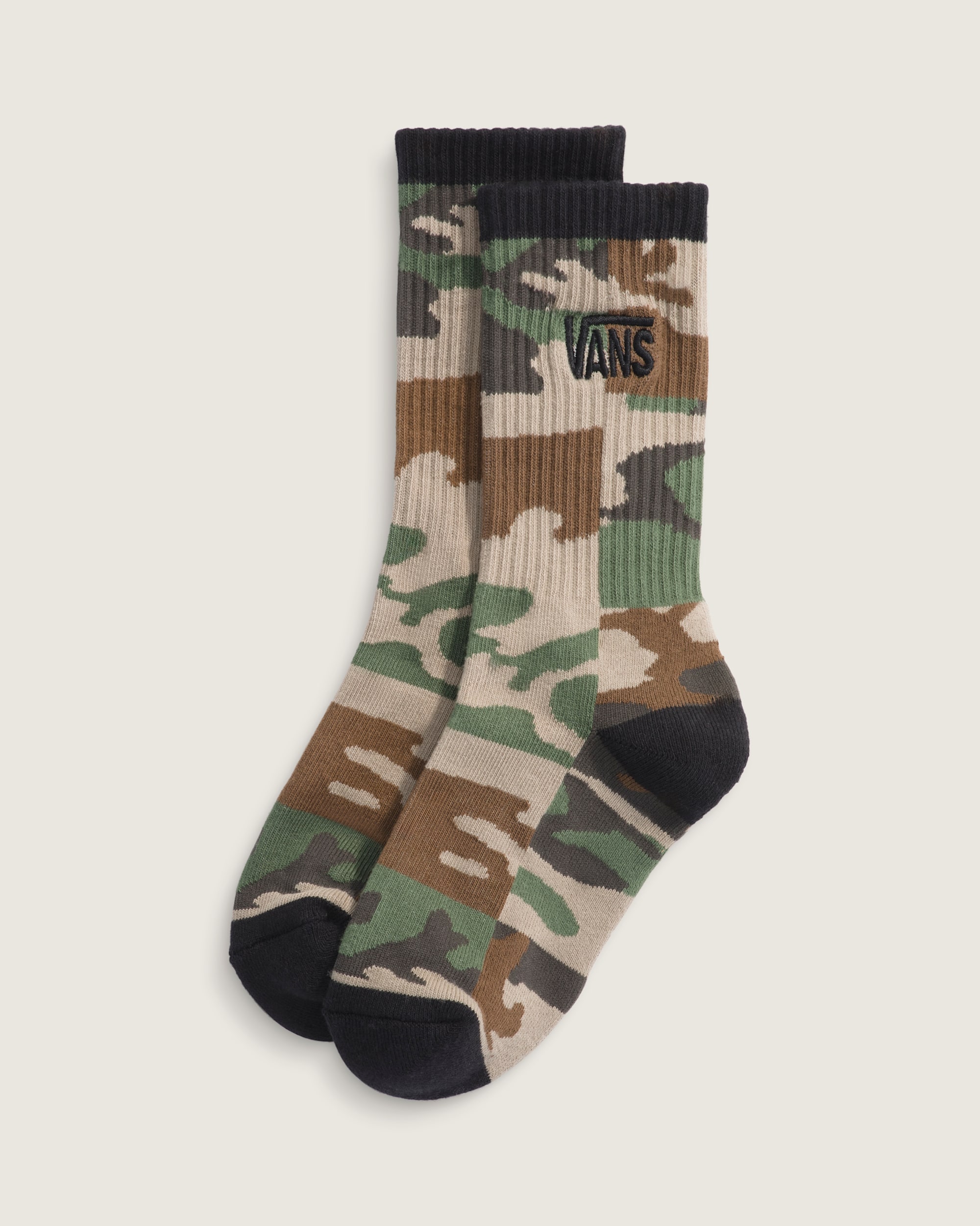Willering Crew Socks VANS Camo Black HERO