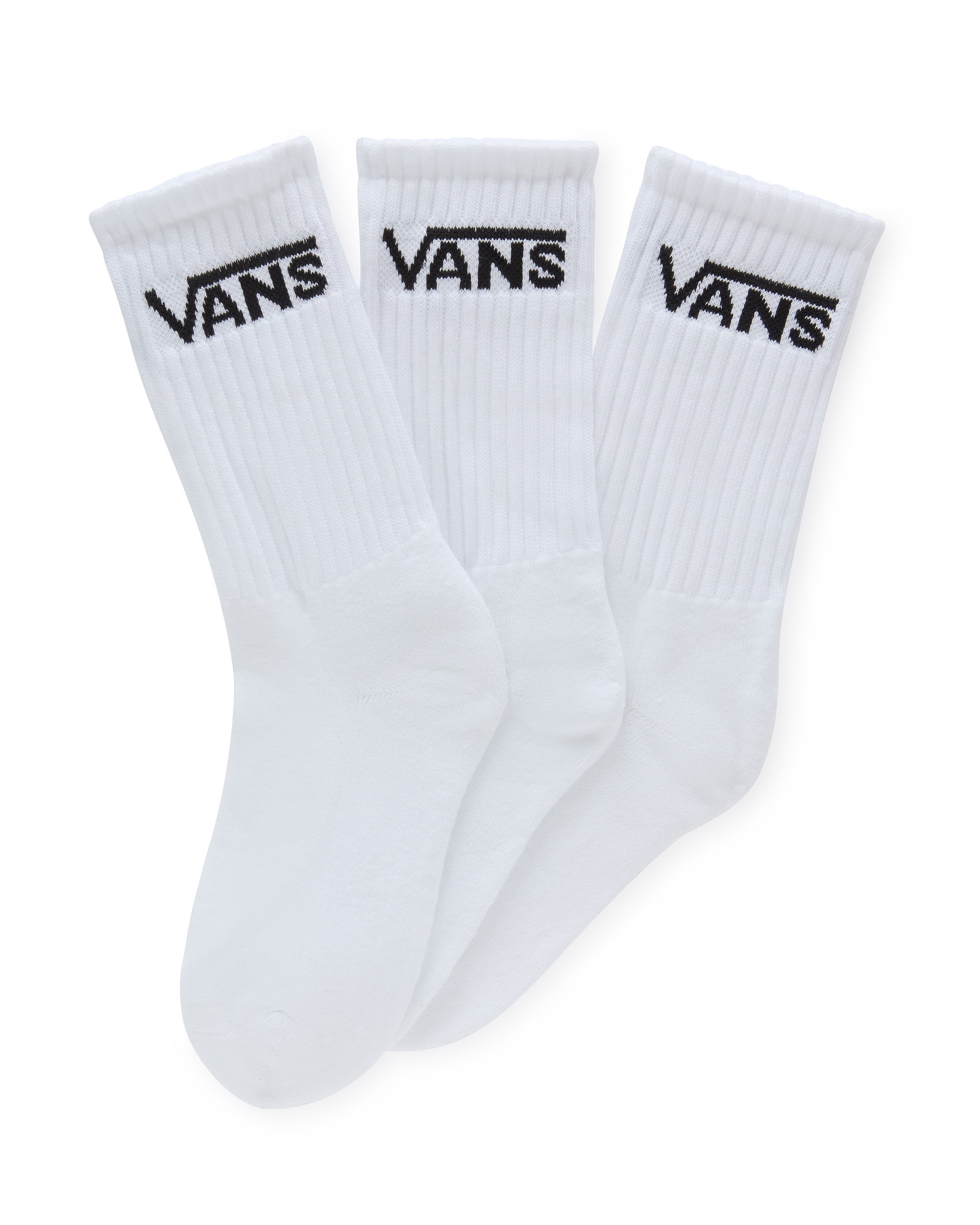 Kids Classic Crew Socks VANS White HERO