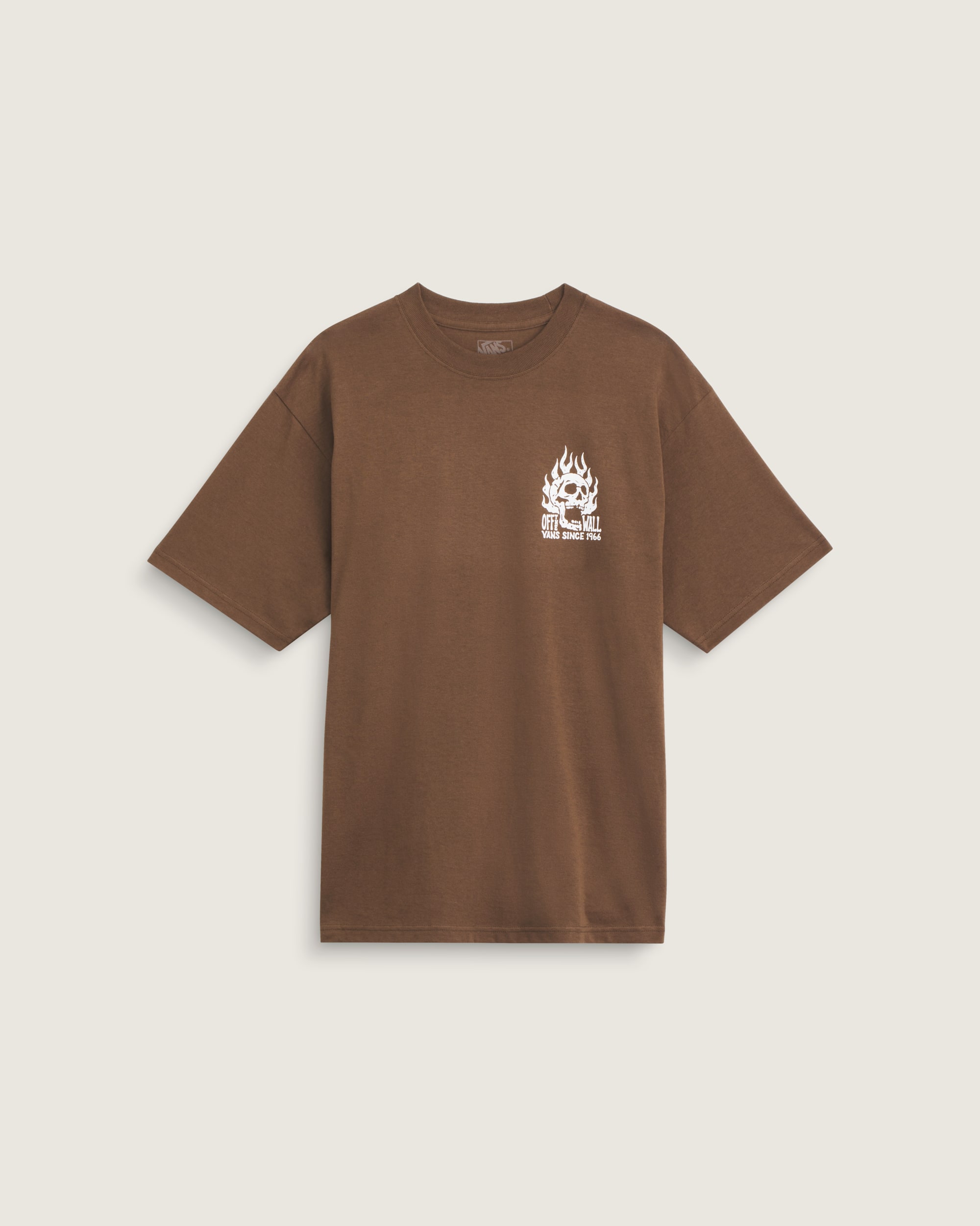 Off The Wall Fever TShirt VANS Vintage Cocoa Brown ALT1