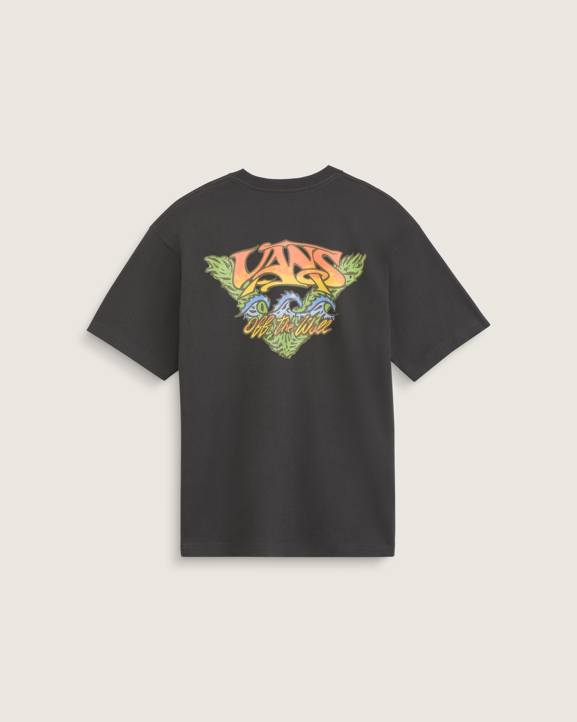 Triple Wave Surf Club TShirt VANS Faded Black HERO
