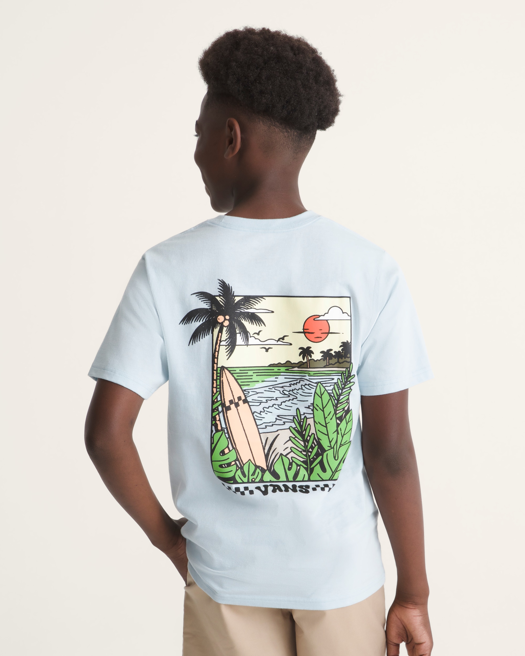 Kids Beach TShirt VANS Dawn Mist ALT3