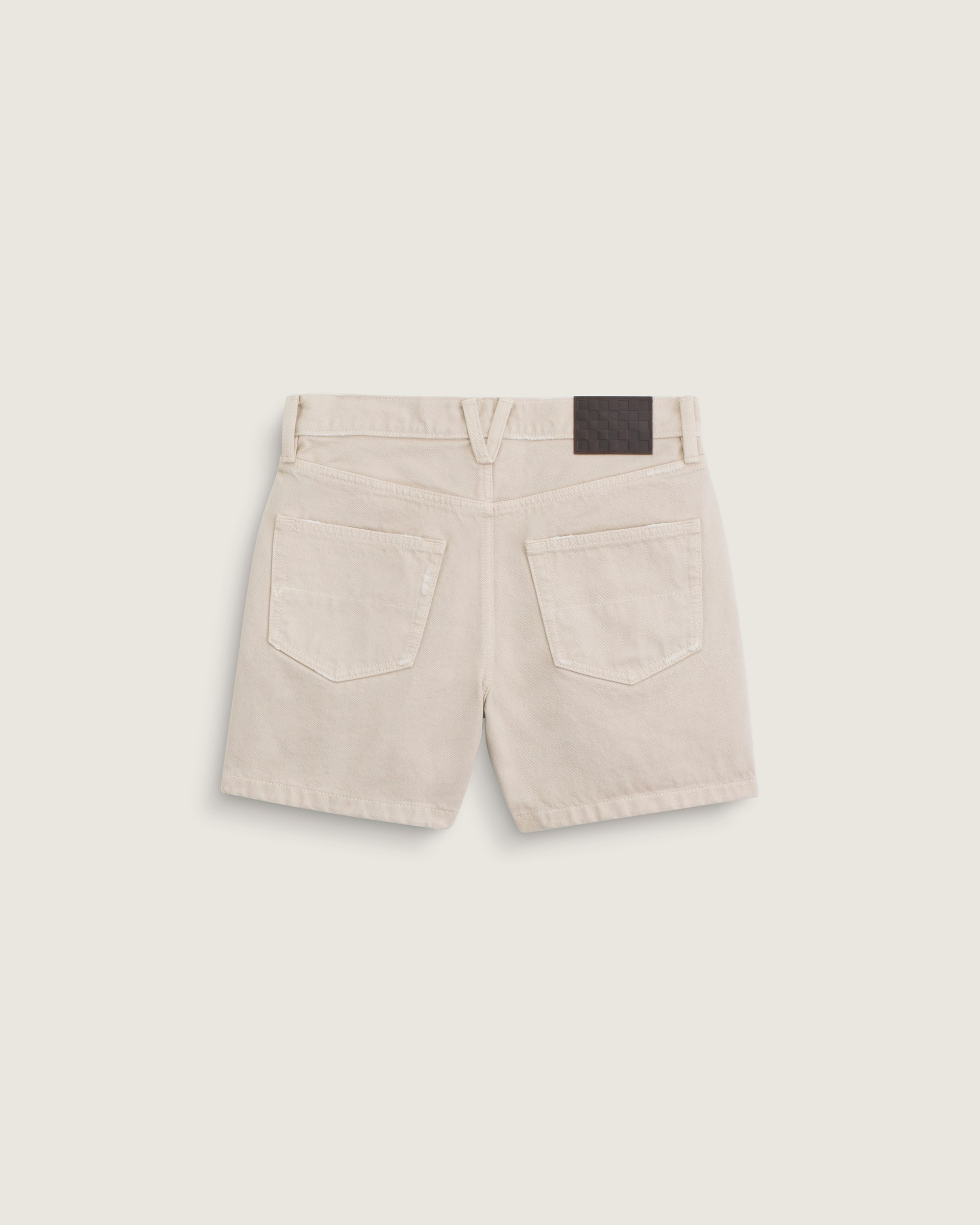 Check5 Mid Rise Shorts VANS Oatmeal Beige ALT1