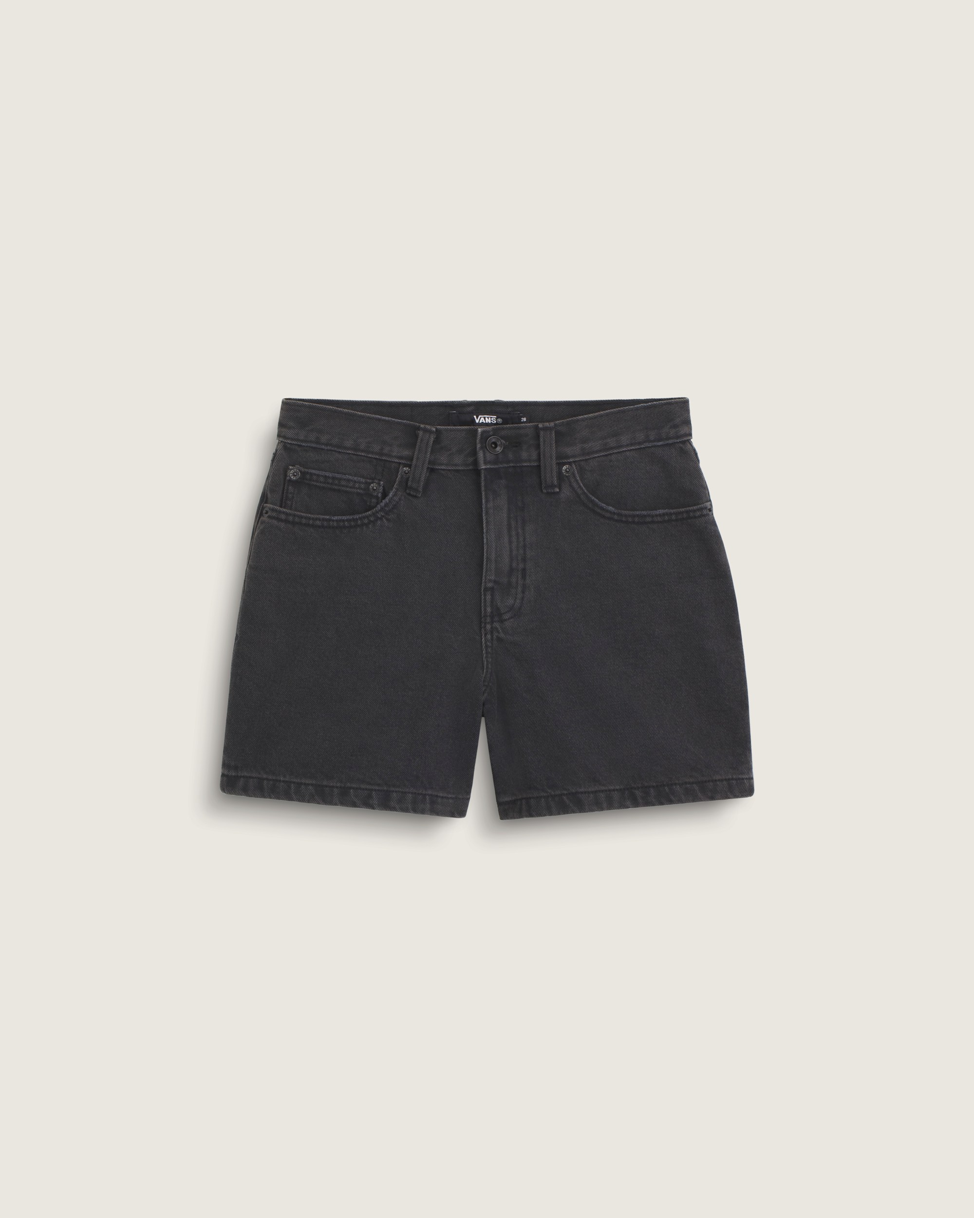 Check5 Mid Rise Shorts VANS Washed Black HERO