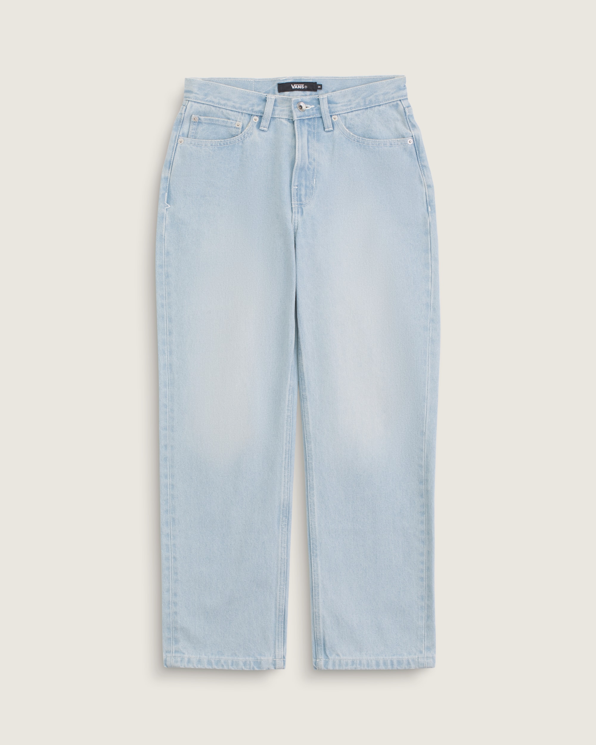 Check5 Mid Rise Straight Pants VANS Light Stonewash Blue HERO