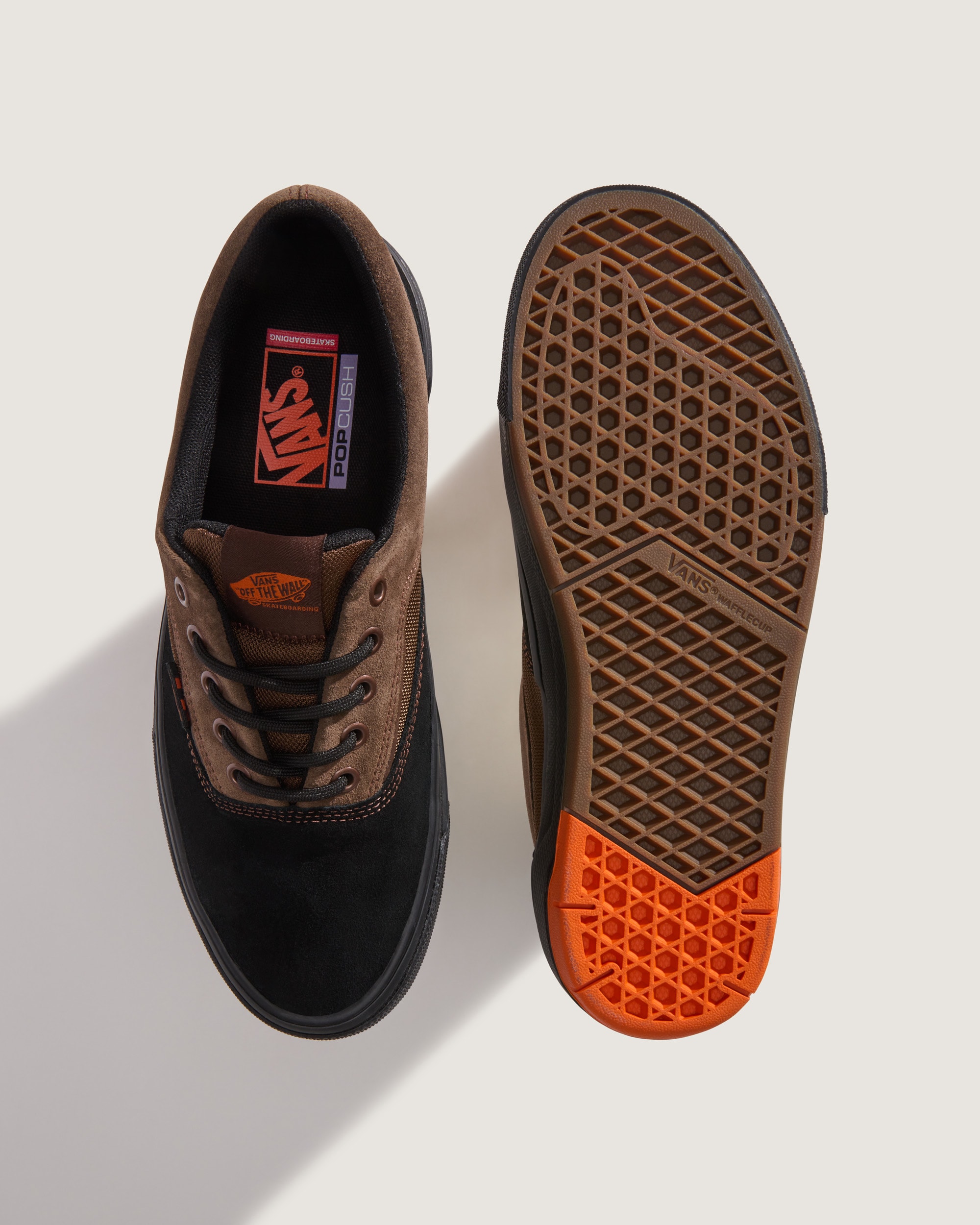 Skate Era Wafflecup Shoe VANS Black  Brown ALT2