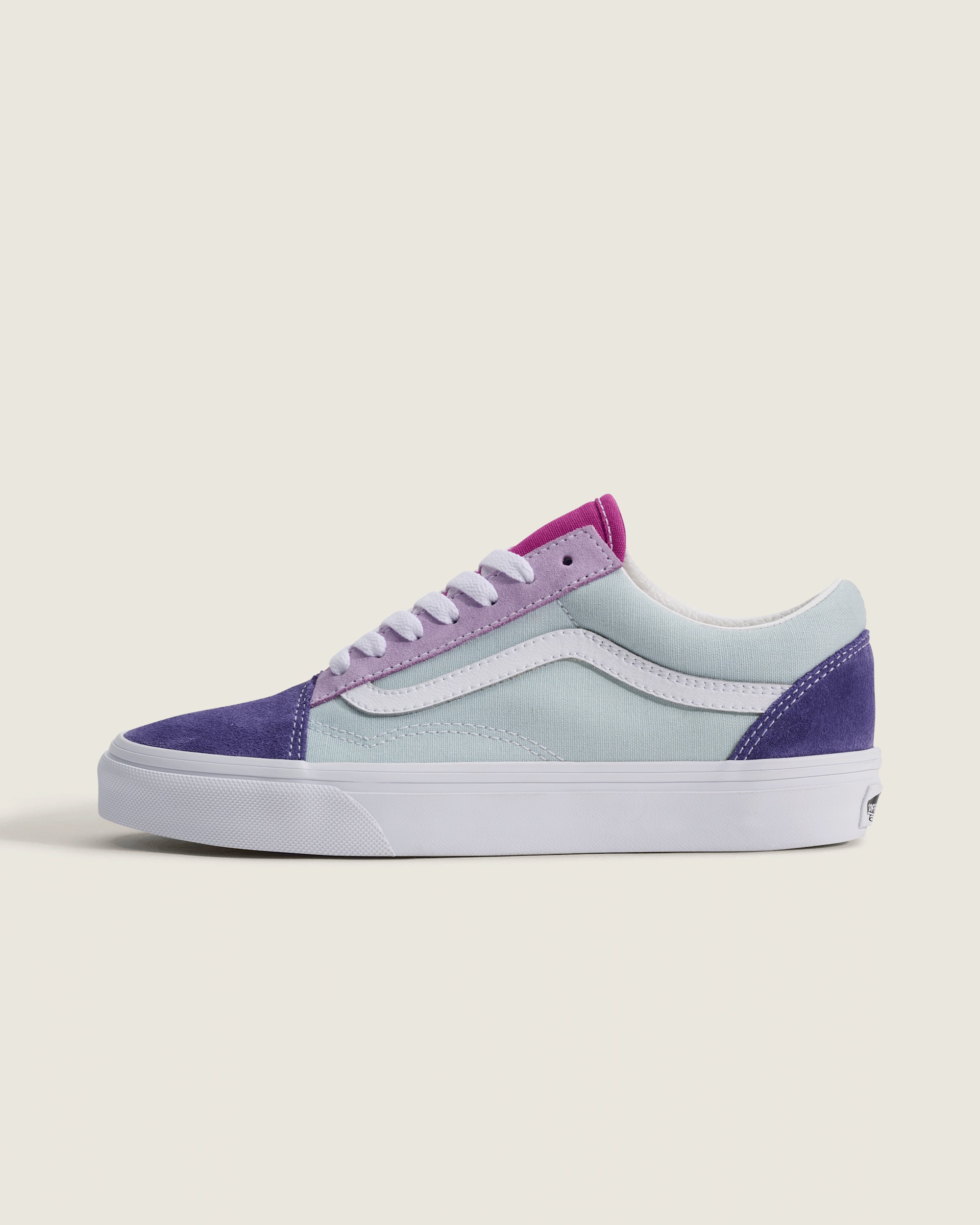 Old Skool Shoe VANS Color Block Light Purple  Blues HERO