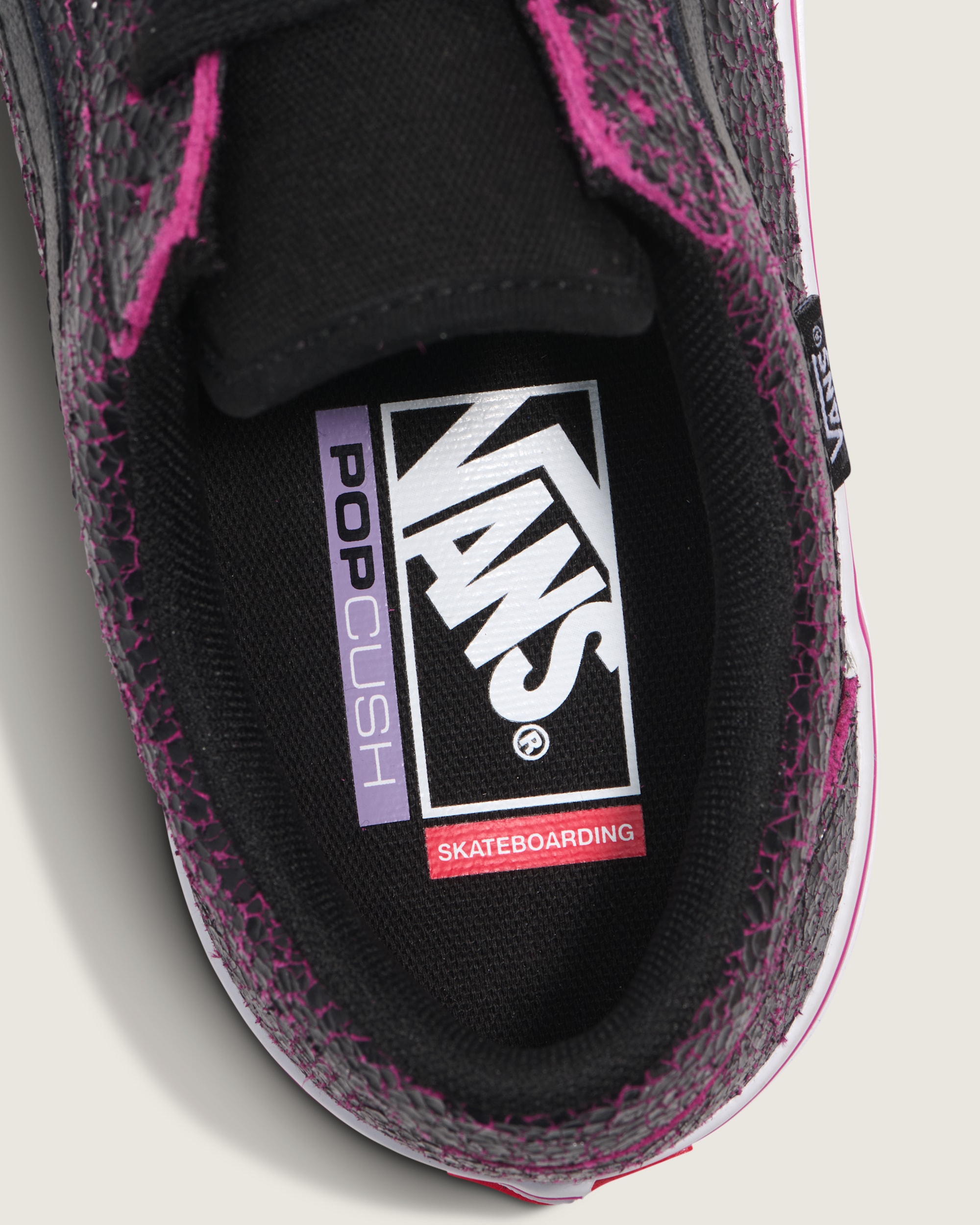 Skate Old Skool Shoe VANS Black  Purple ALT4
