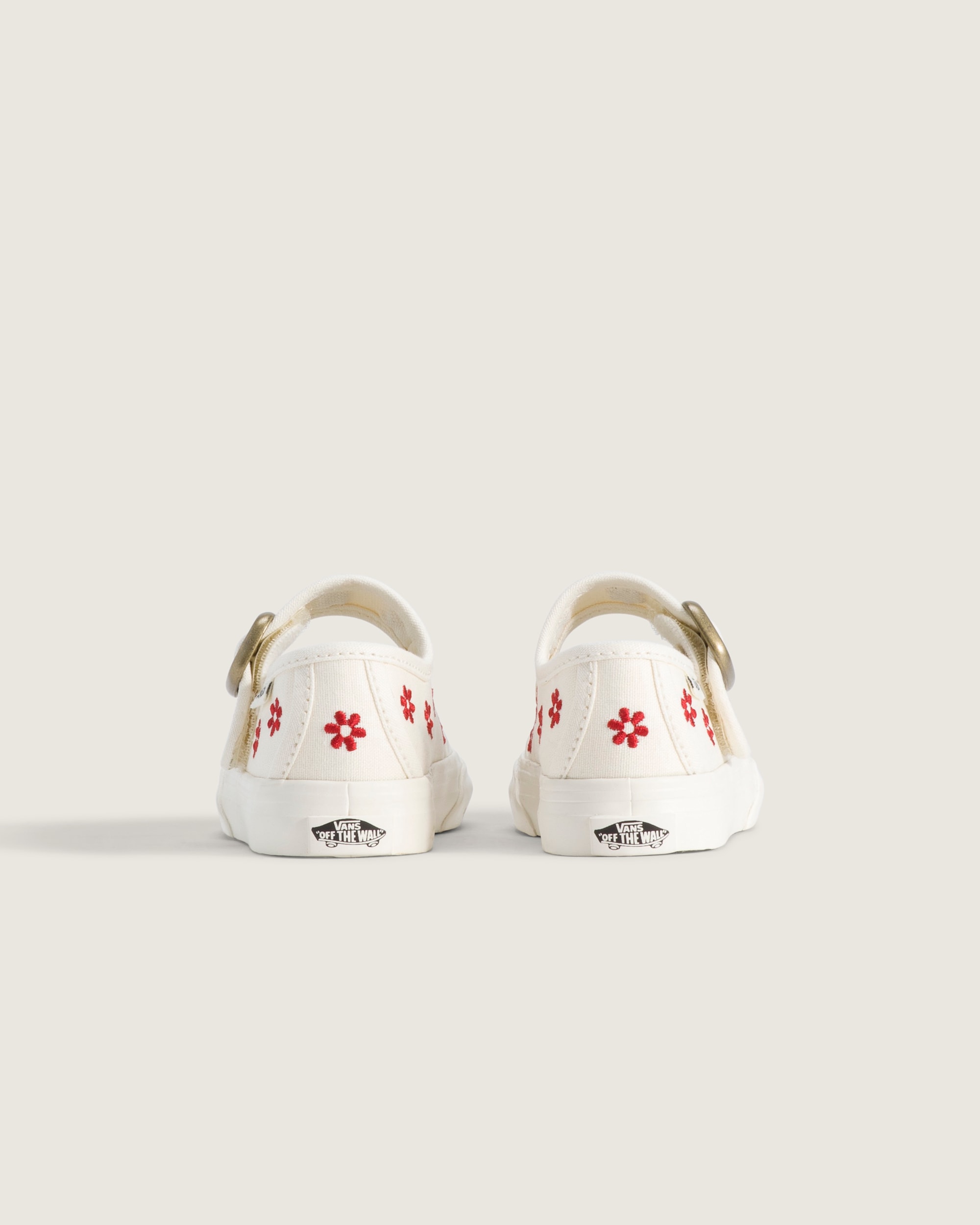 Toddler Mary Jane Shoe VANS White  Racing Red ALT3