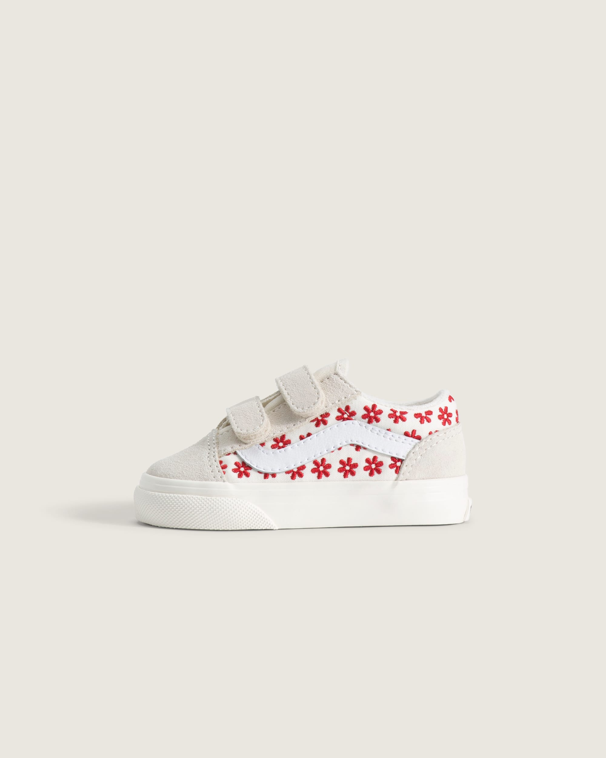 Toddler Old Skool V Shoe VANS Racing Red HERO