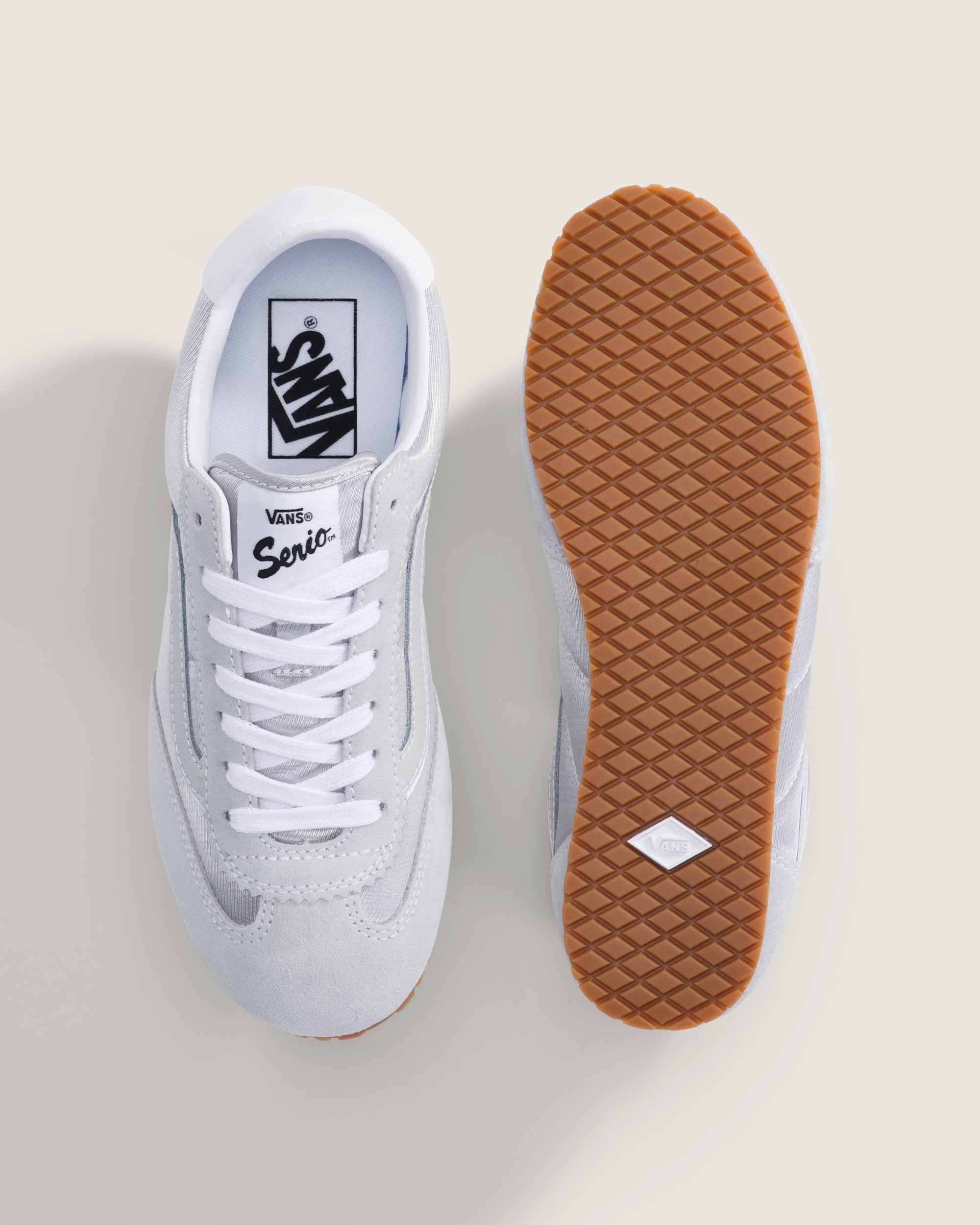 Super Lowpro Shoe VANS Metallic Silver Grey ALT2