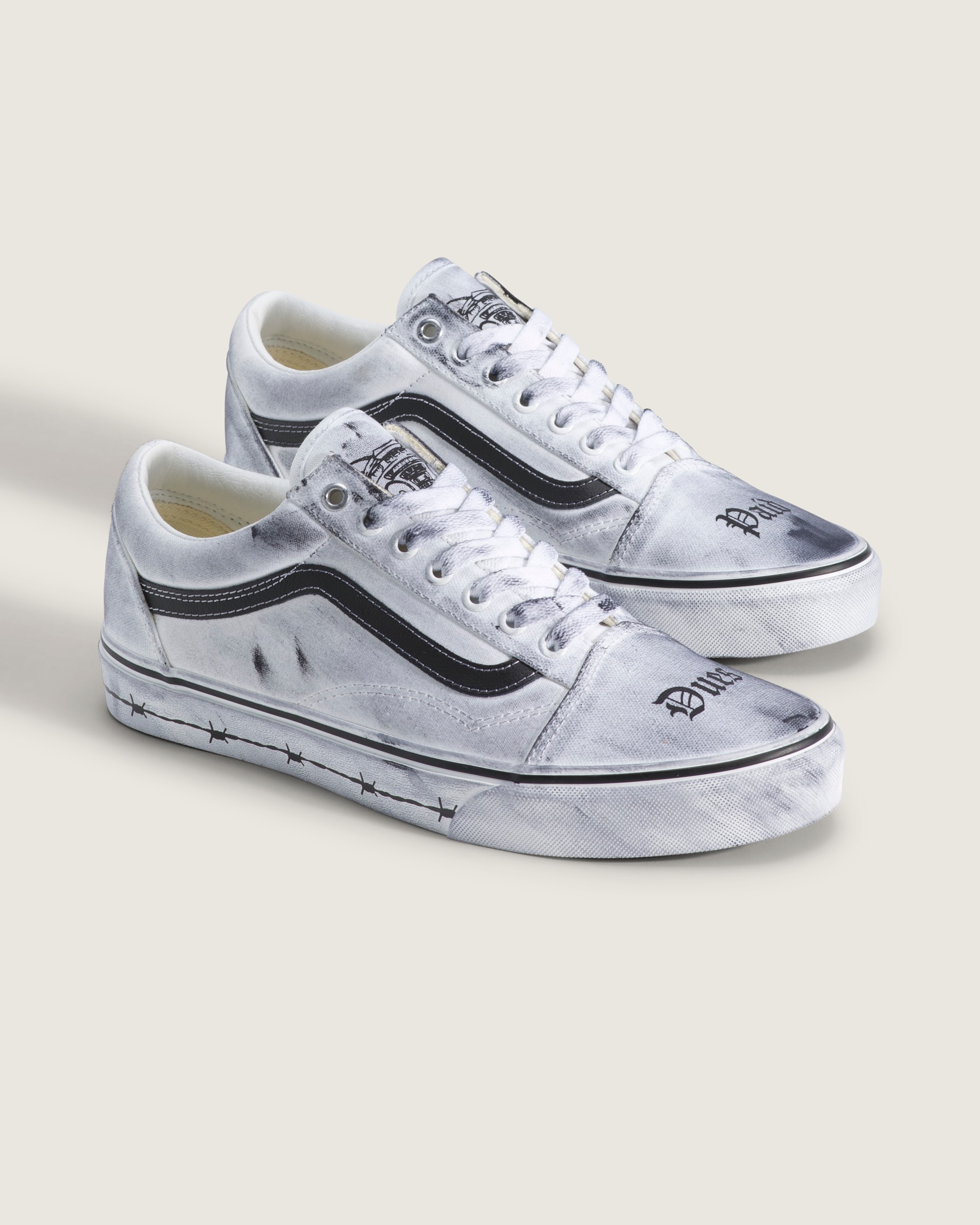 Vans X Travis Barker Old Skool Shoe VANS White ALT1