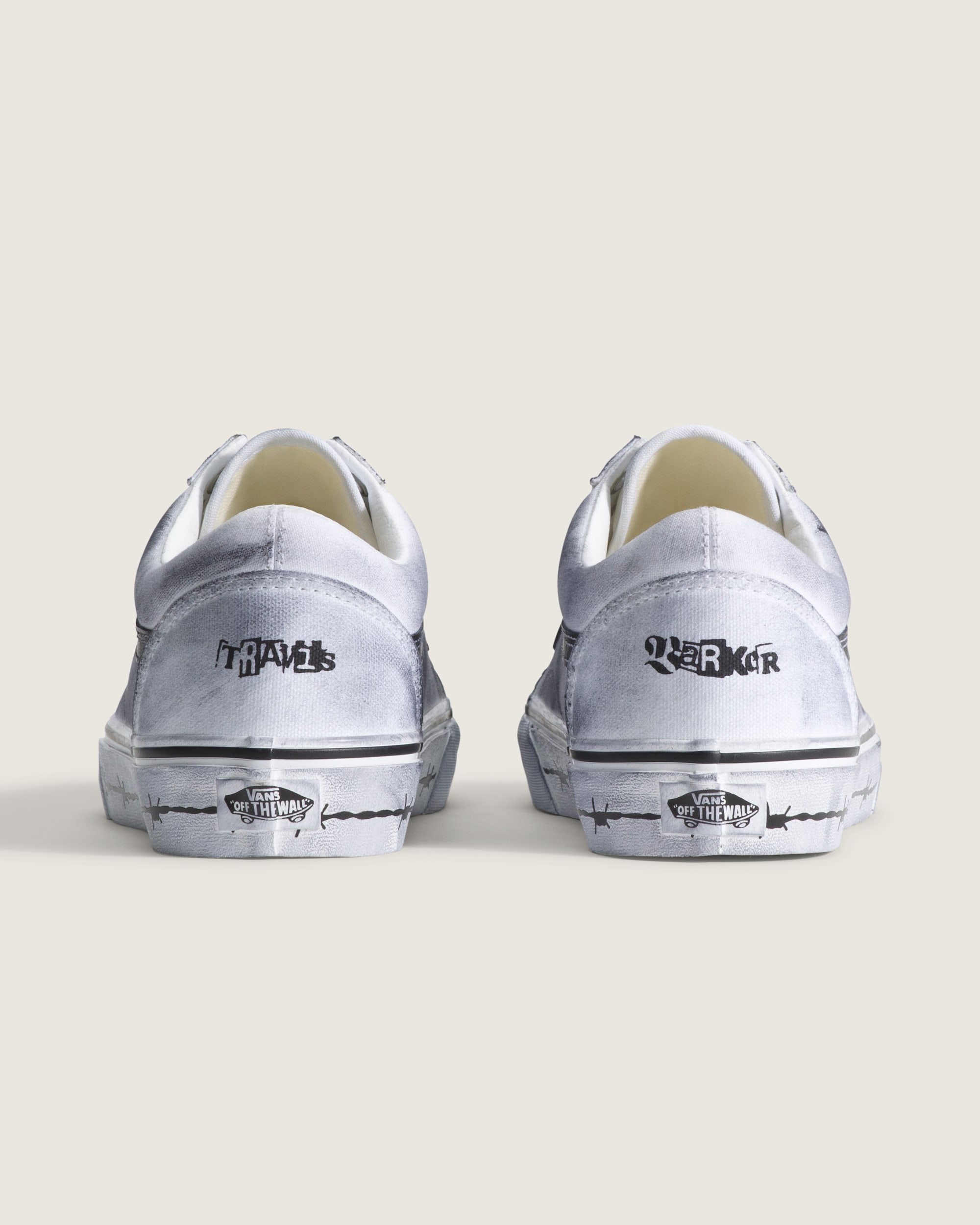 Vans X Travis Barker Old Skool Shoe VANS White ALT4