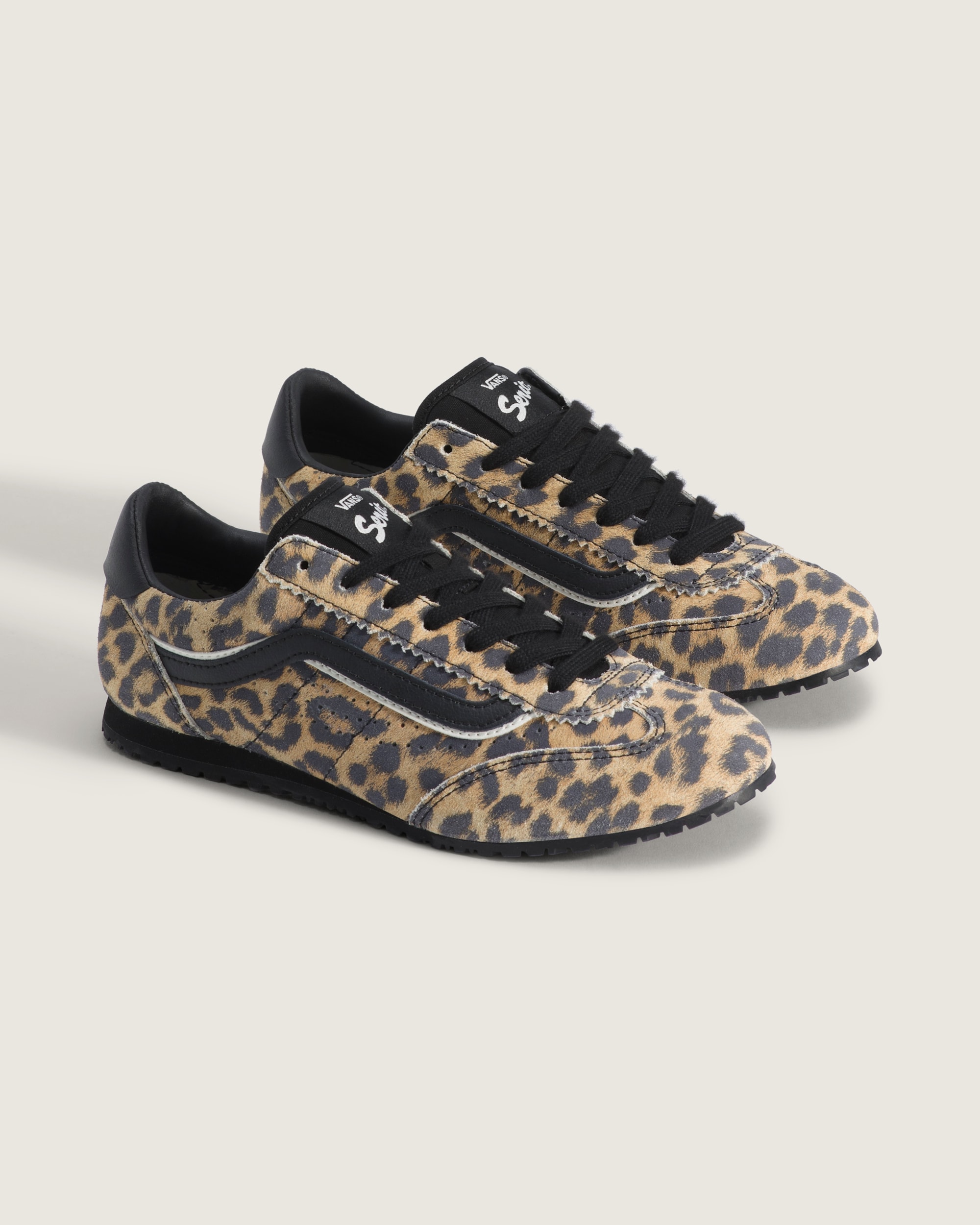 Super Lowpro Shoe VANS Leopard Orange  Black ALT1