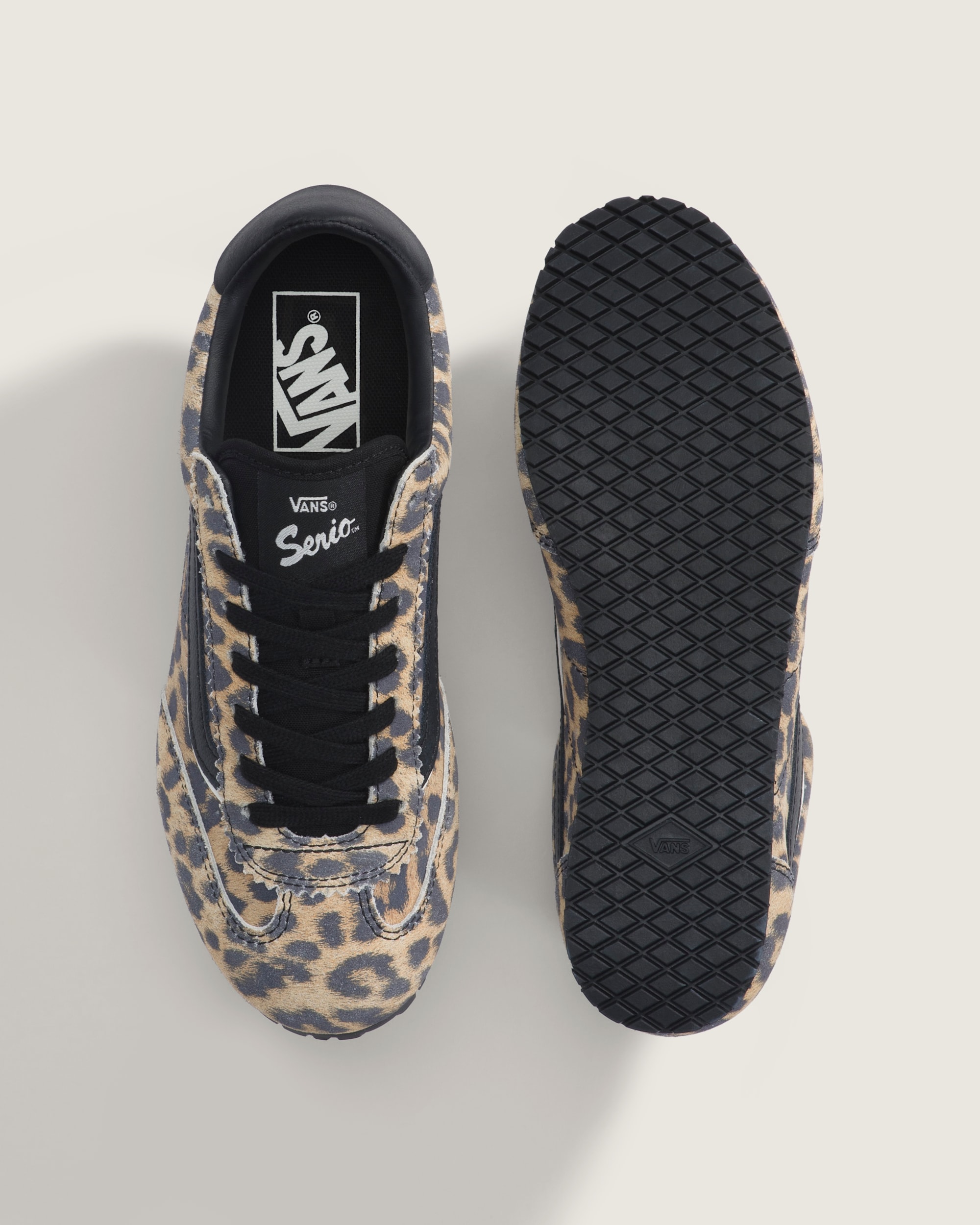 Super Lowpro Shoe VANS Leopard Orange  Black ALT2