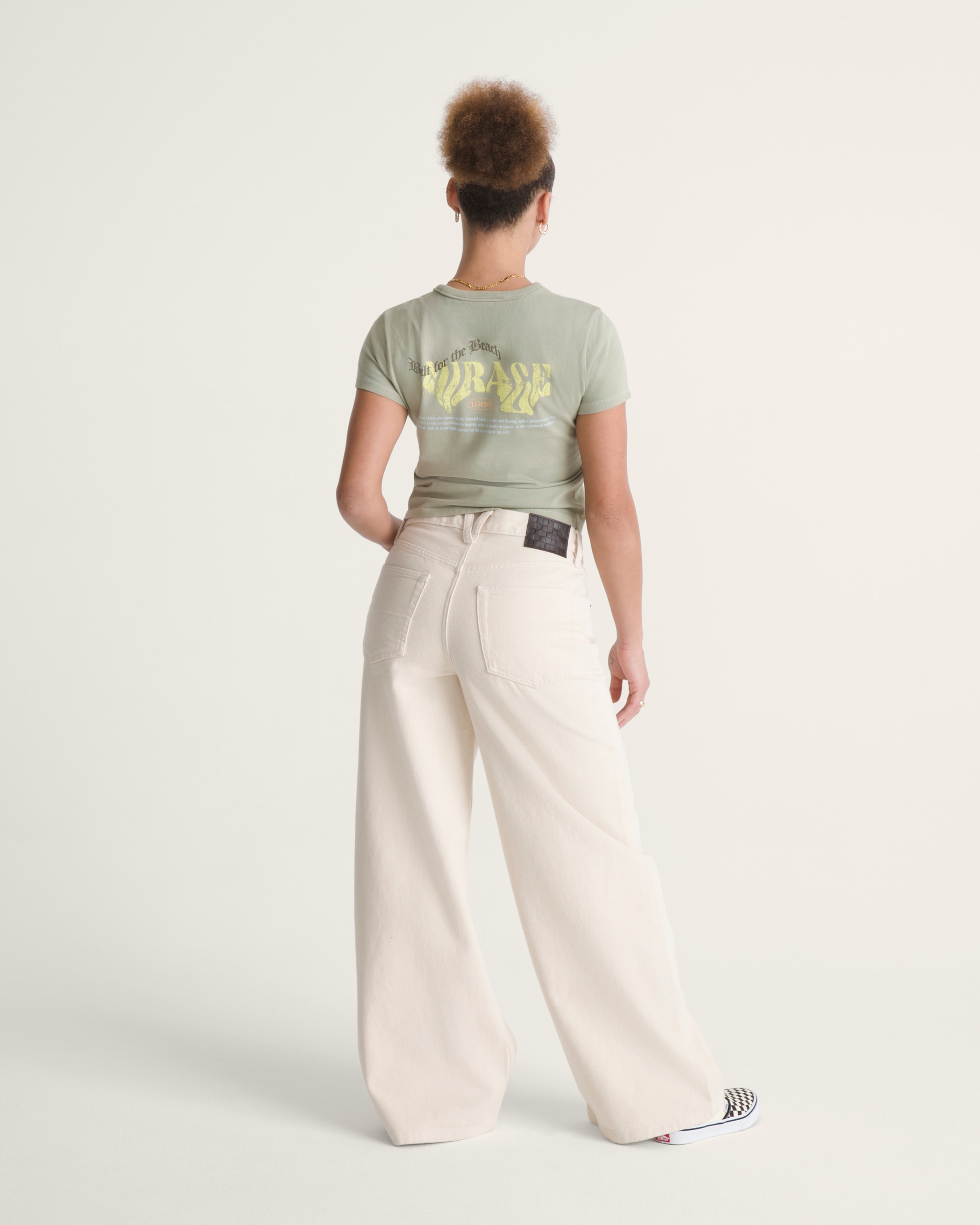 Check5 Low Rise Baggy Pants VANS Natural Seed Brown ALT4
