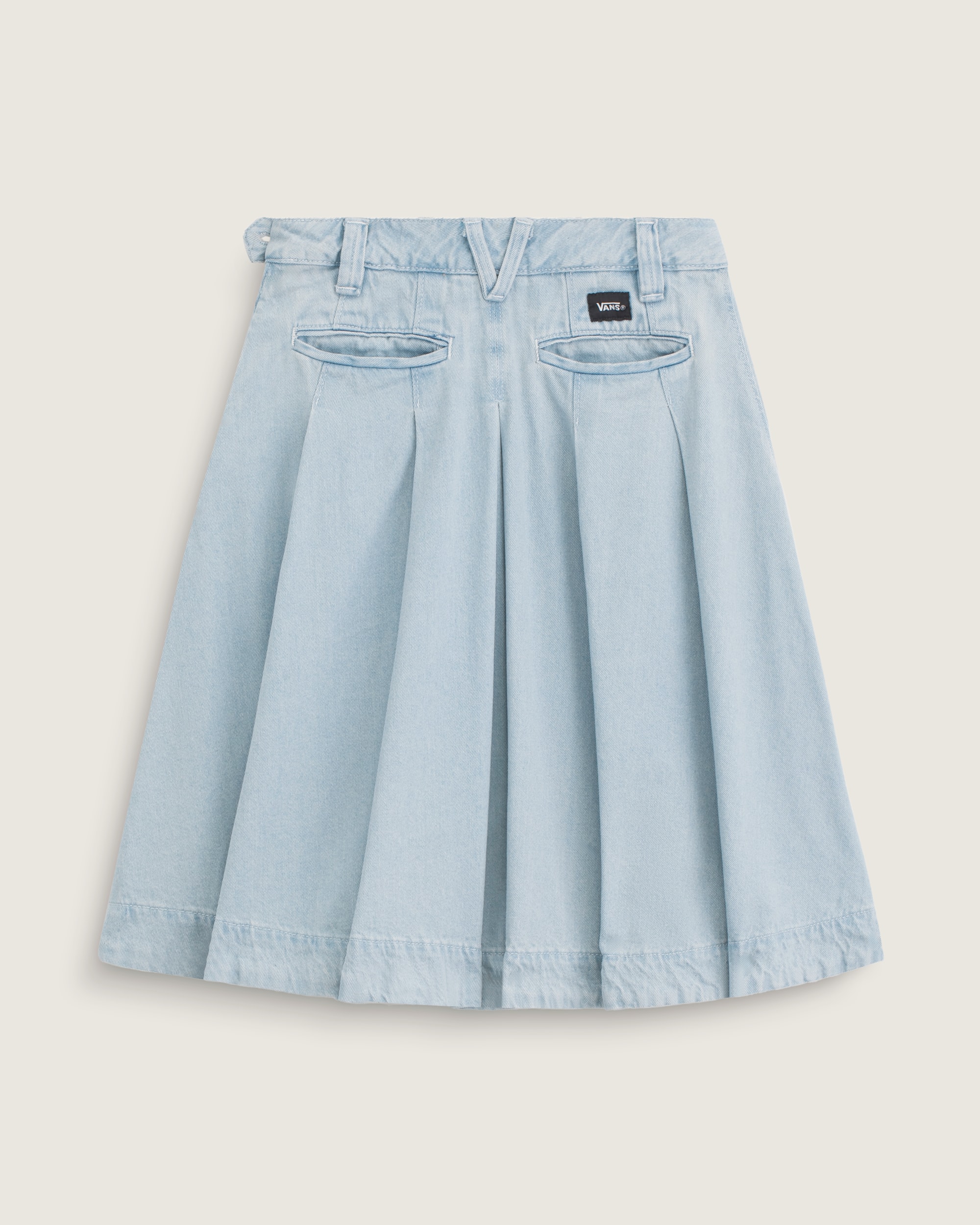 Authentic Chino Denim Skirt VANS Light Stonewash Blue ALT1