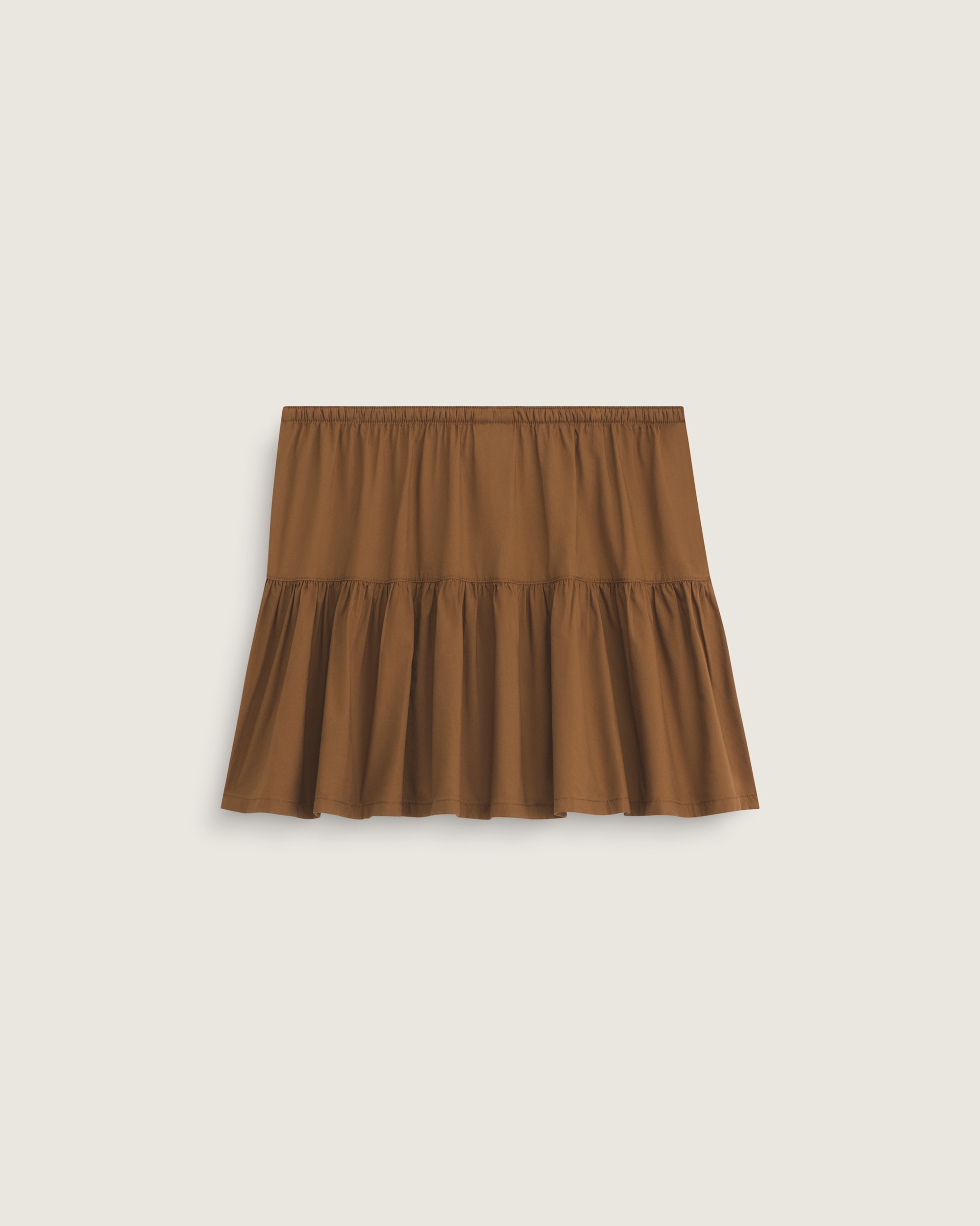 Francesca Mini Skirt VANS Dachshund Brown ALT1