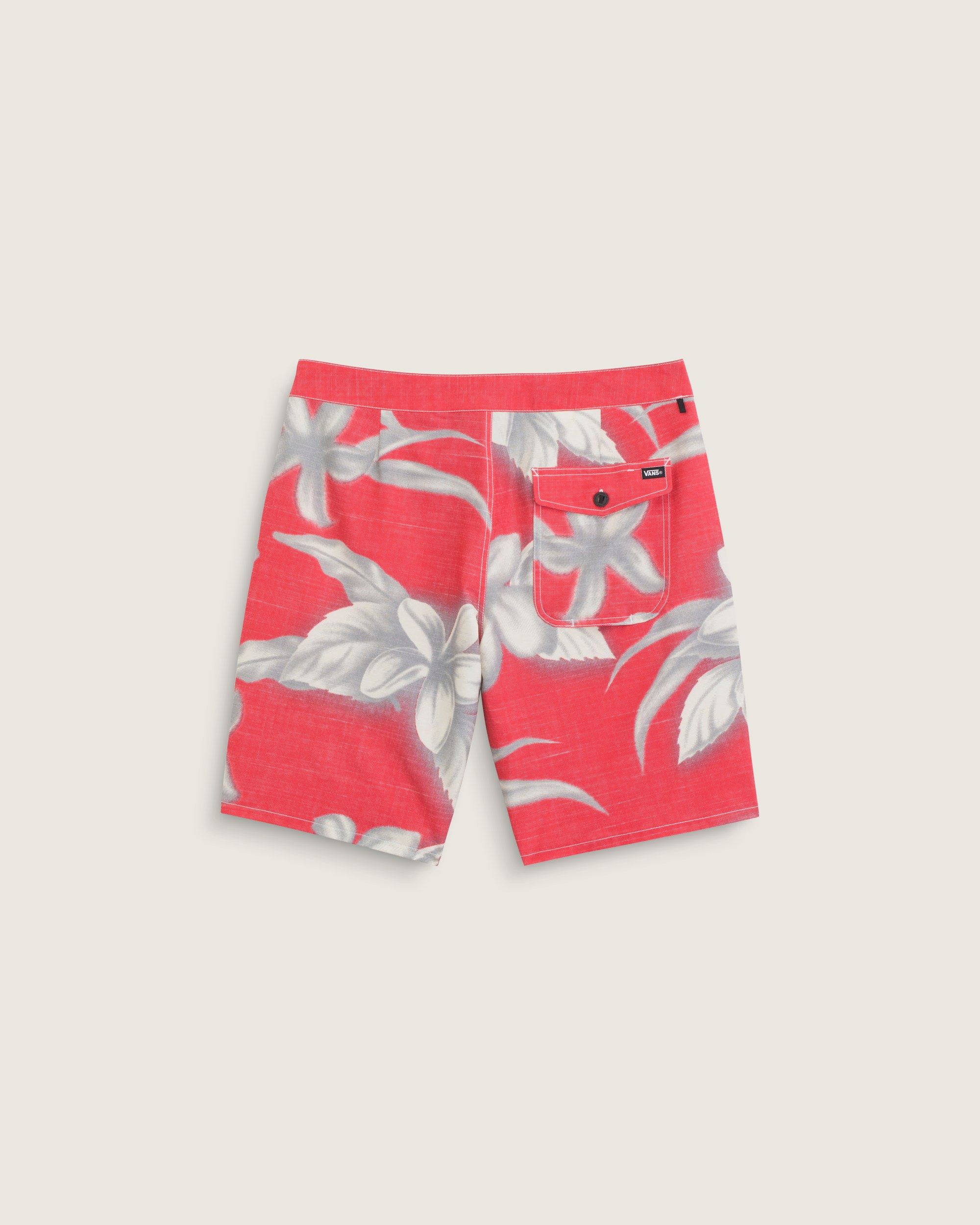 Airbrush Floral Boardshorts VANS Crimson Haze Red ALT1