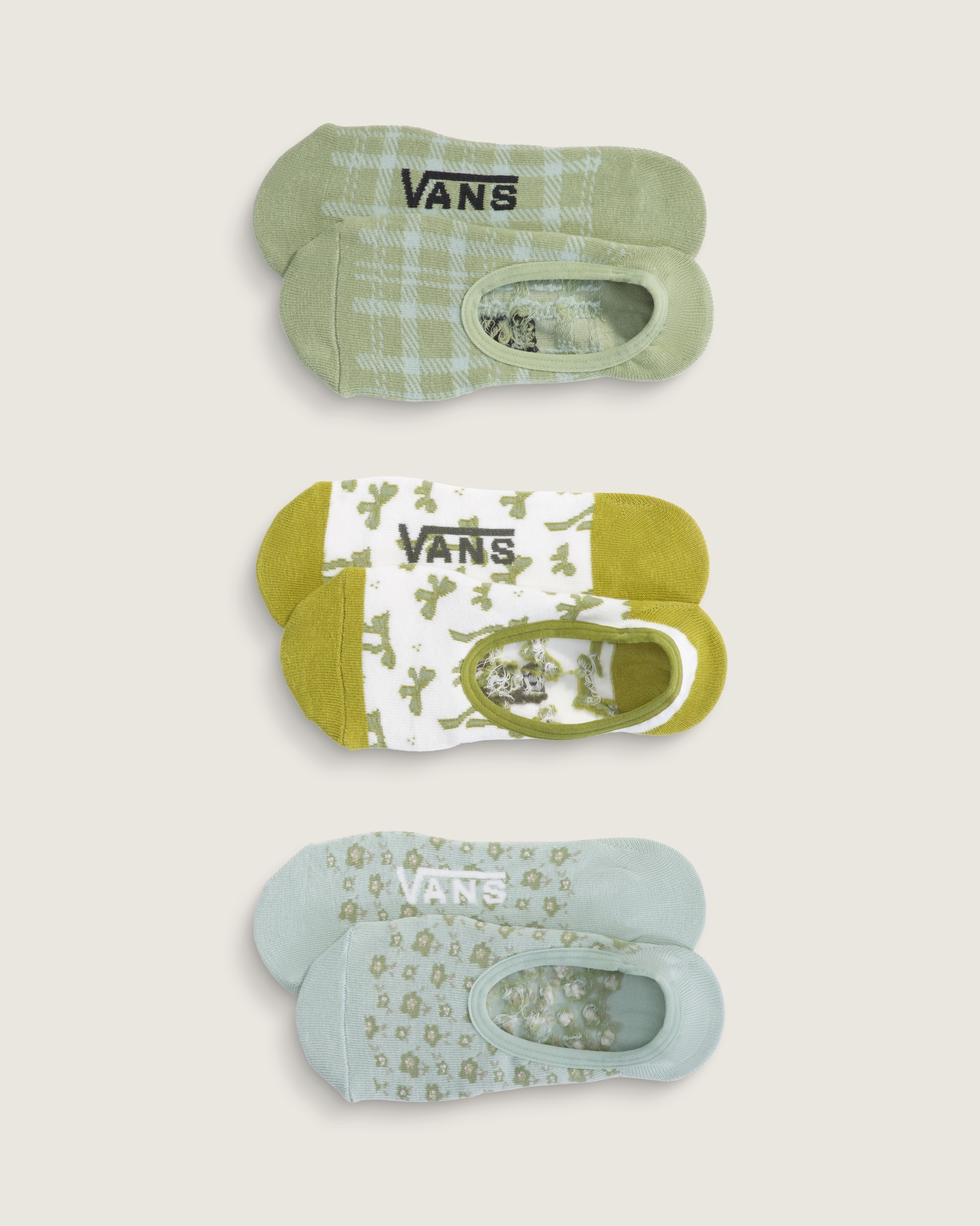 Ditsy Canoodle Sock VANS Soft Sage HERO