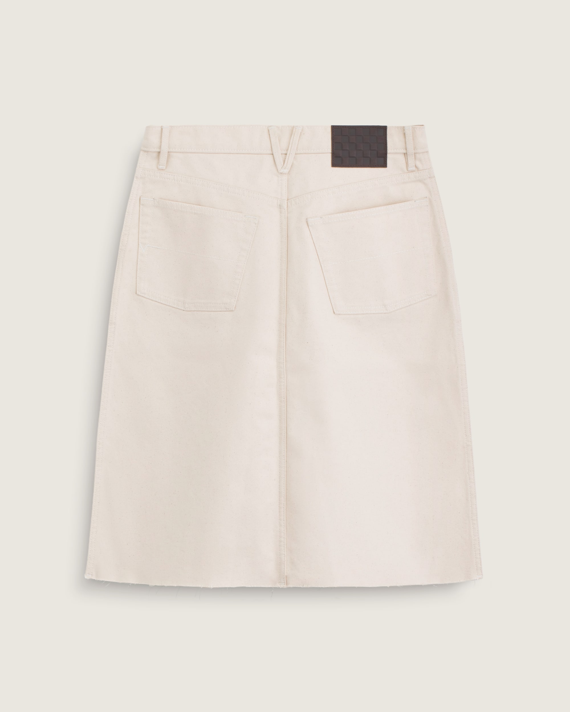 Canvas Midi Skirt VANS Natural Seed Beige ALT1