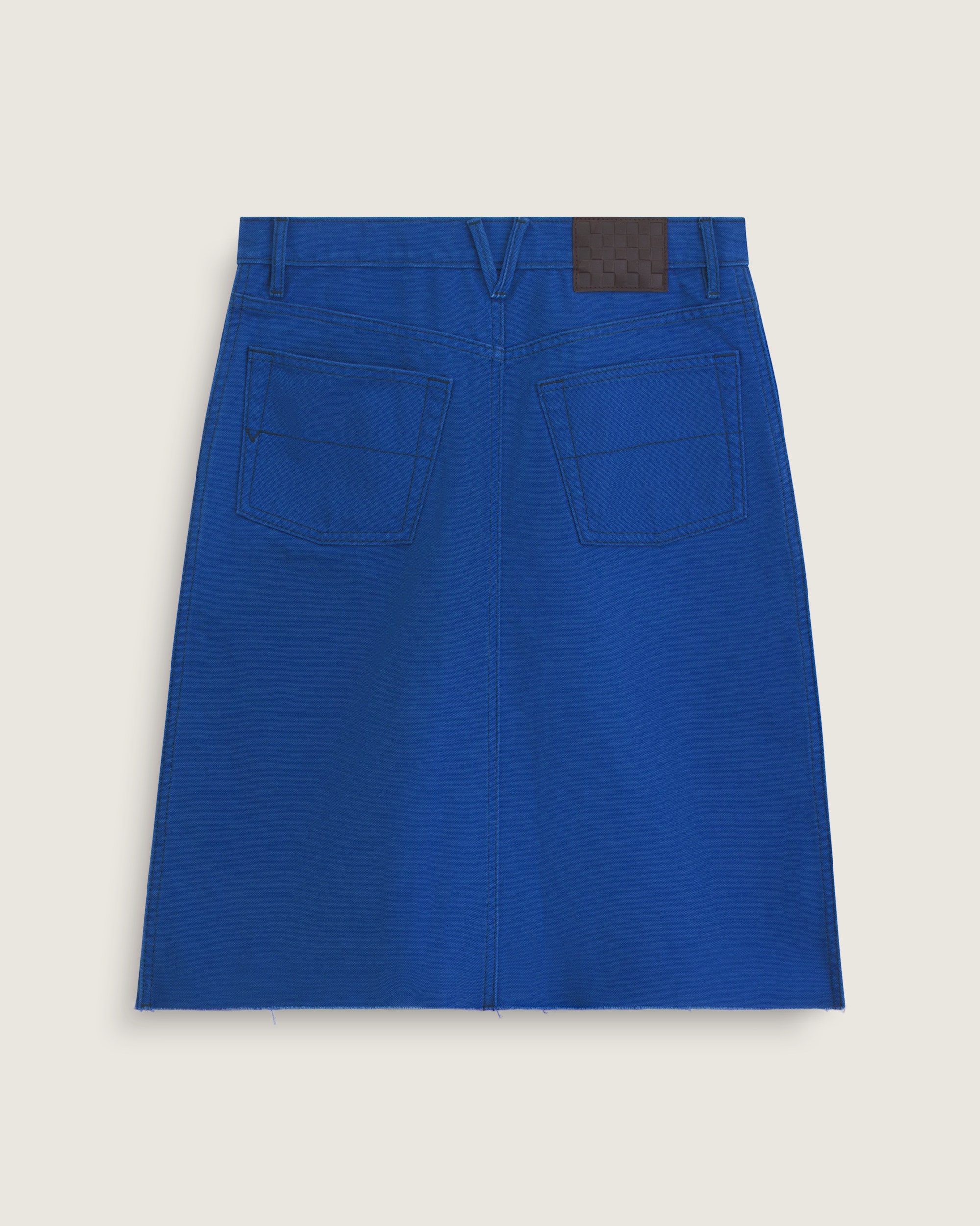 Canvas Midi Skirt VANS Indigo Blue ALT1