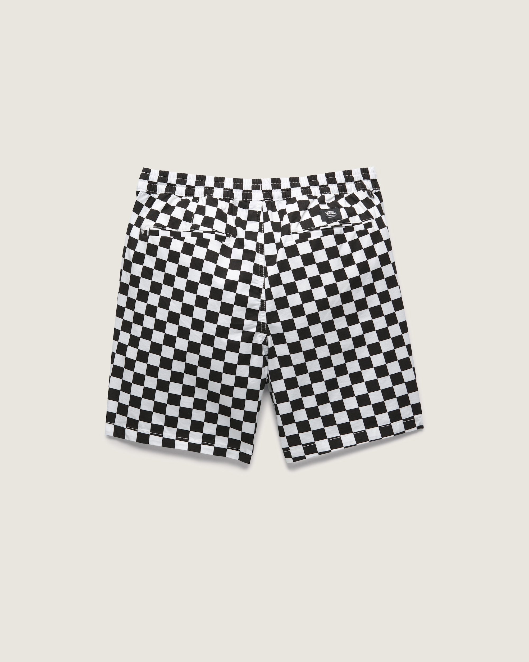 Range Relaxed Elastic Shorts VANS Checkerboard Black ALT5