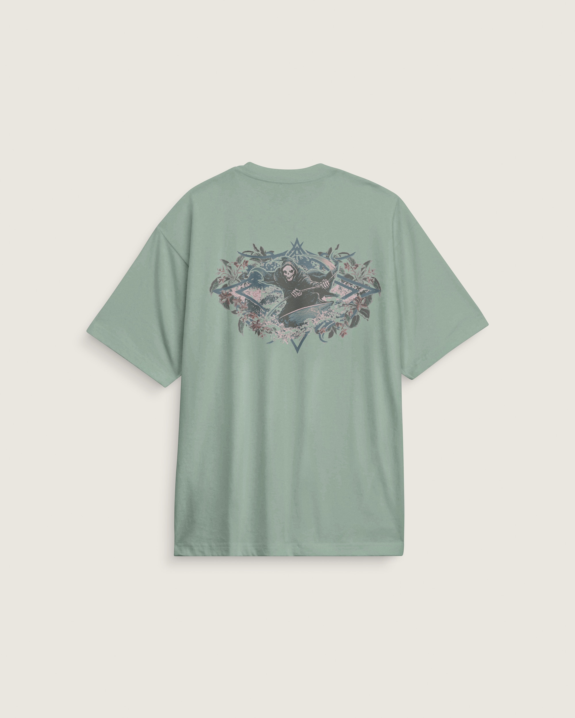 Grim Carver TShirt VANS Grey Olive HERO