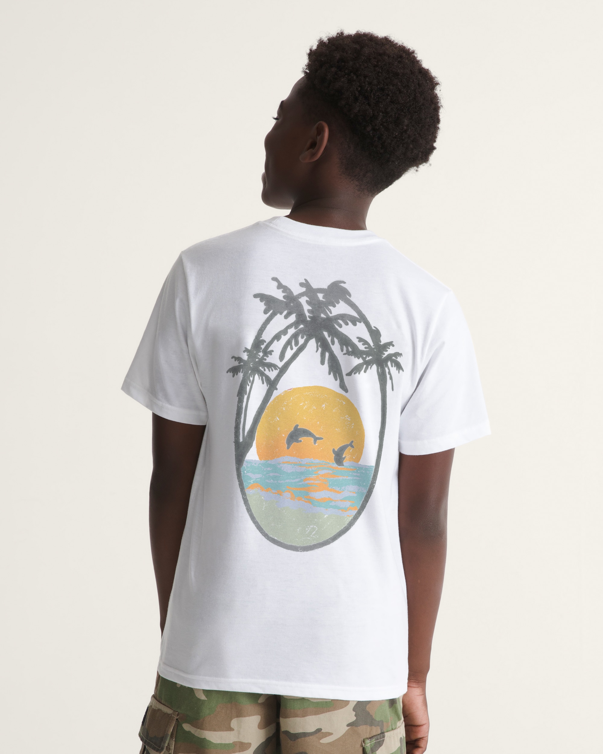 Kids Island Dreaming TShirt VANS White ALT3
