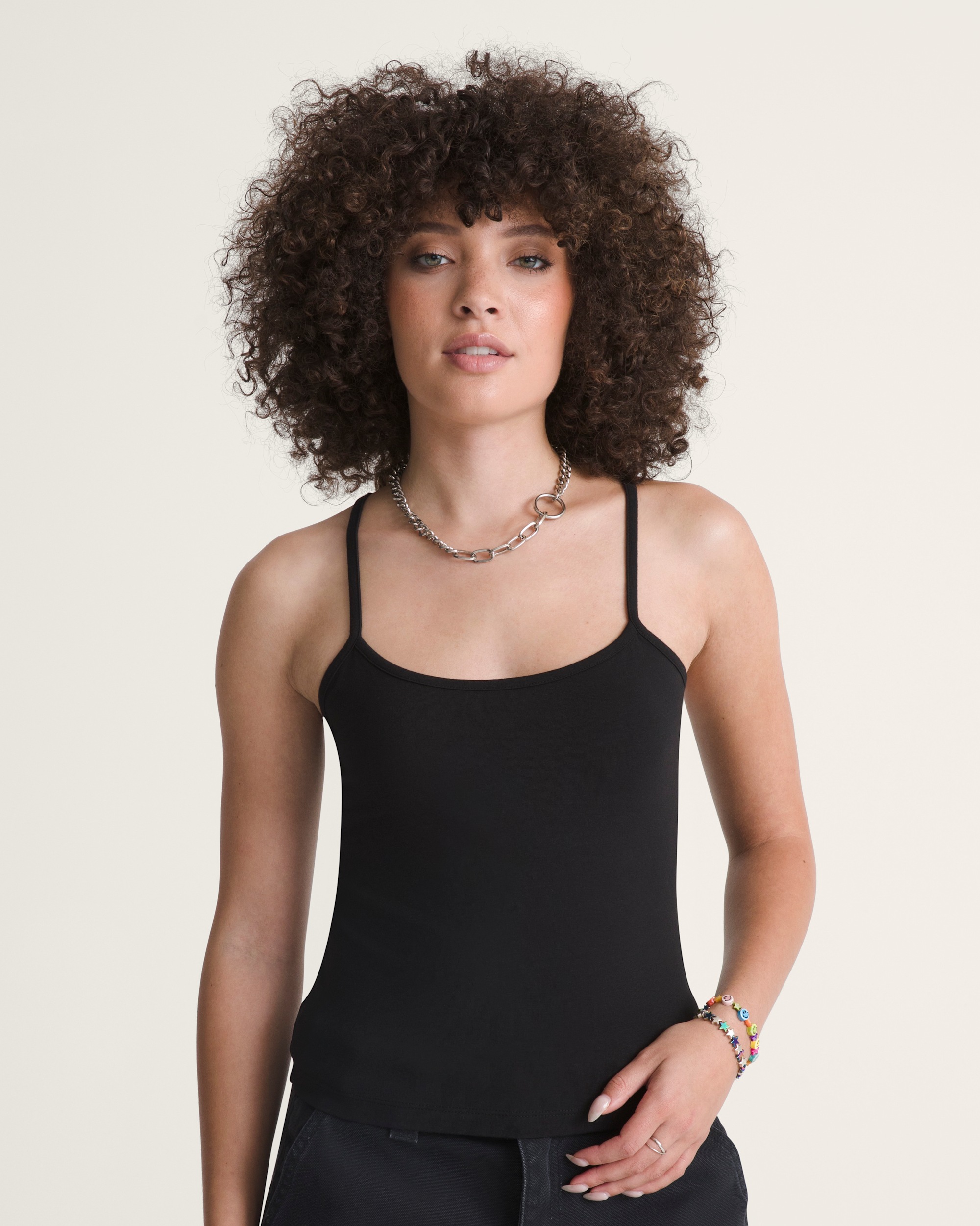Cross Back Tank Top VANS Black ALT2