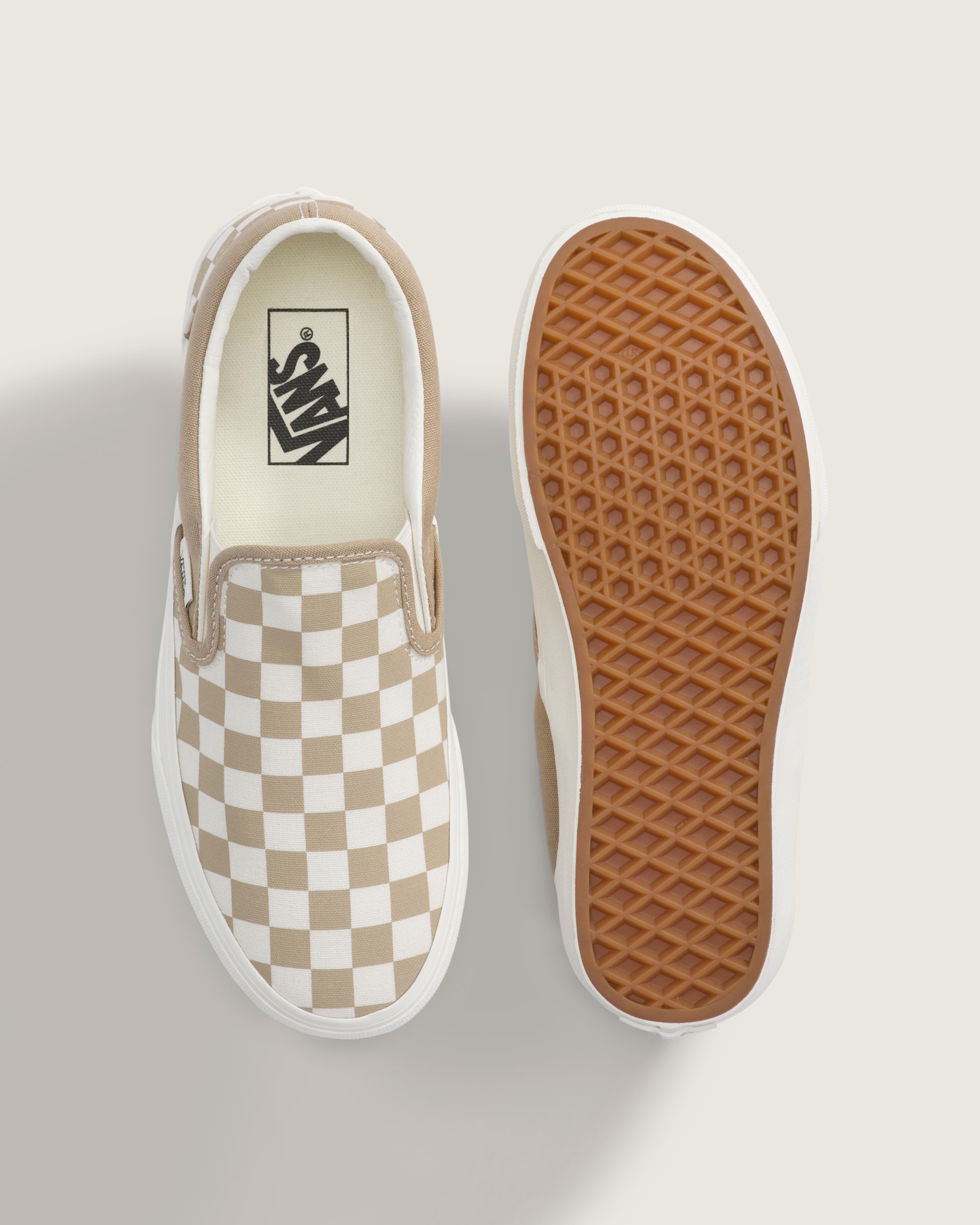Classic SlipOn Checkerboard Shoe VANS Incense ALT2