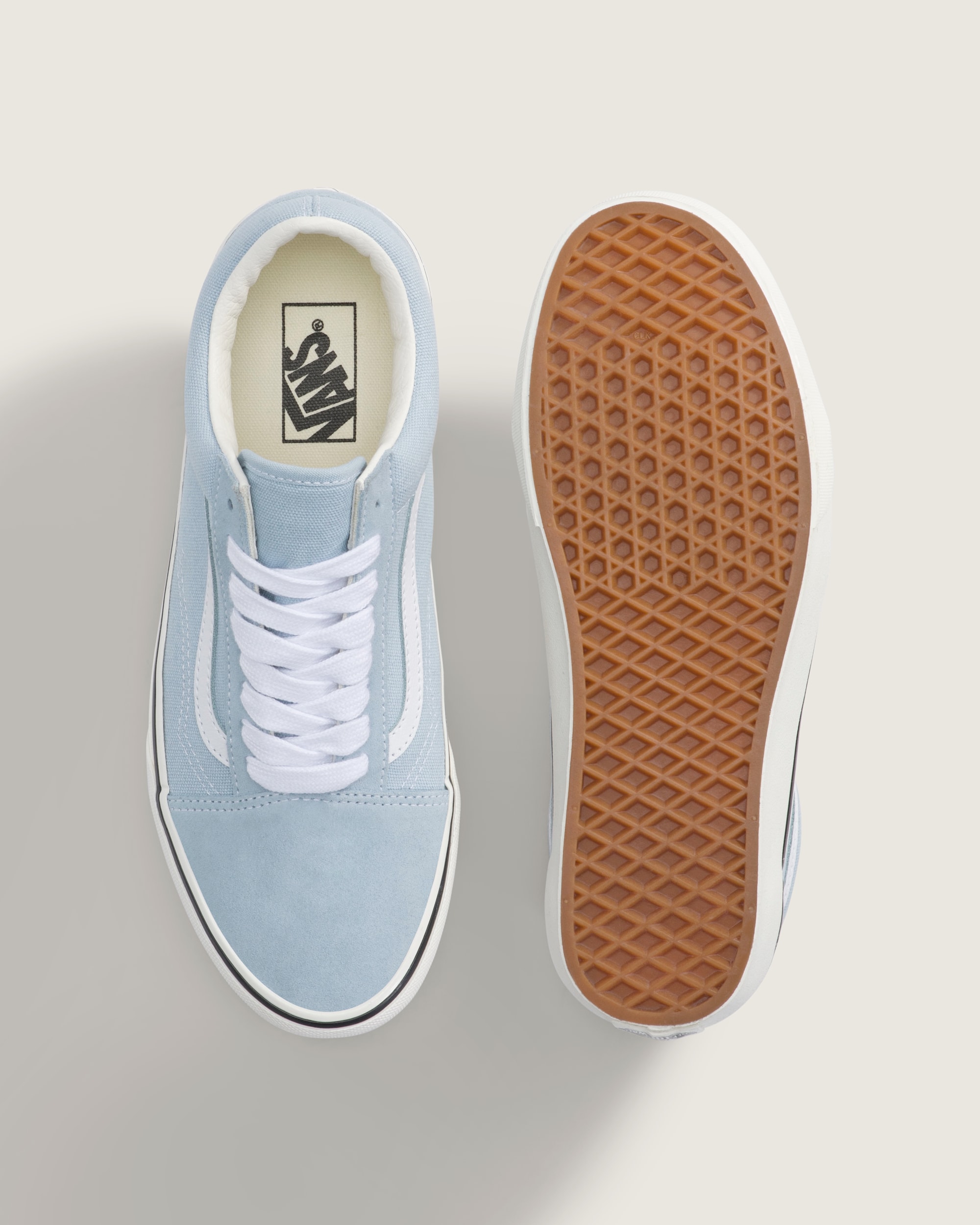 Old Skool Shoe VANS Heavyweight Canvas Soft Slate Blue ALT2