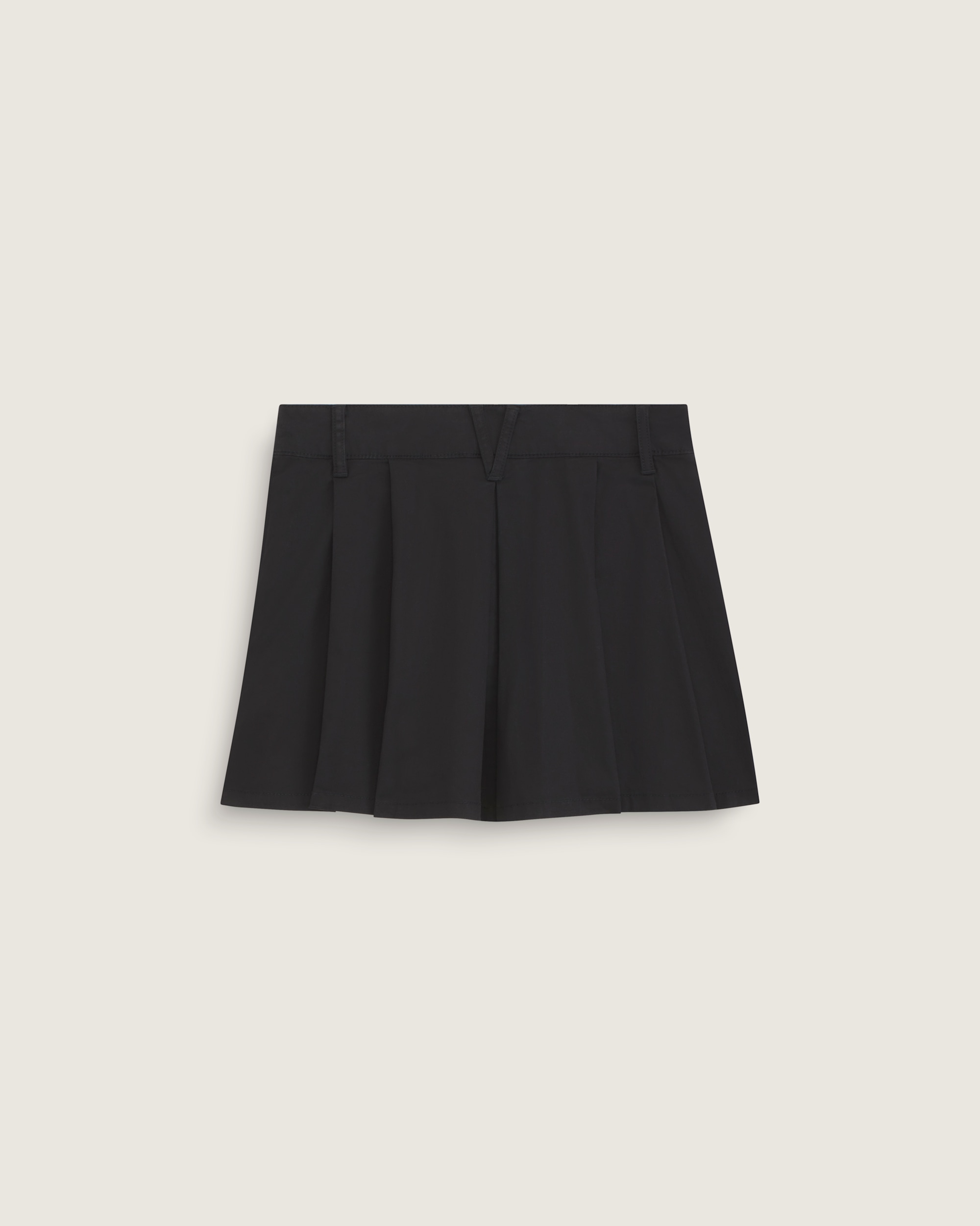 Kids Authentic Chino Mini Skirt VANS Black ALT1