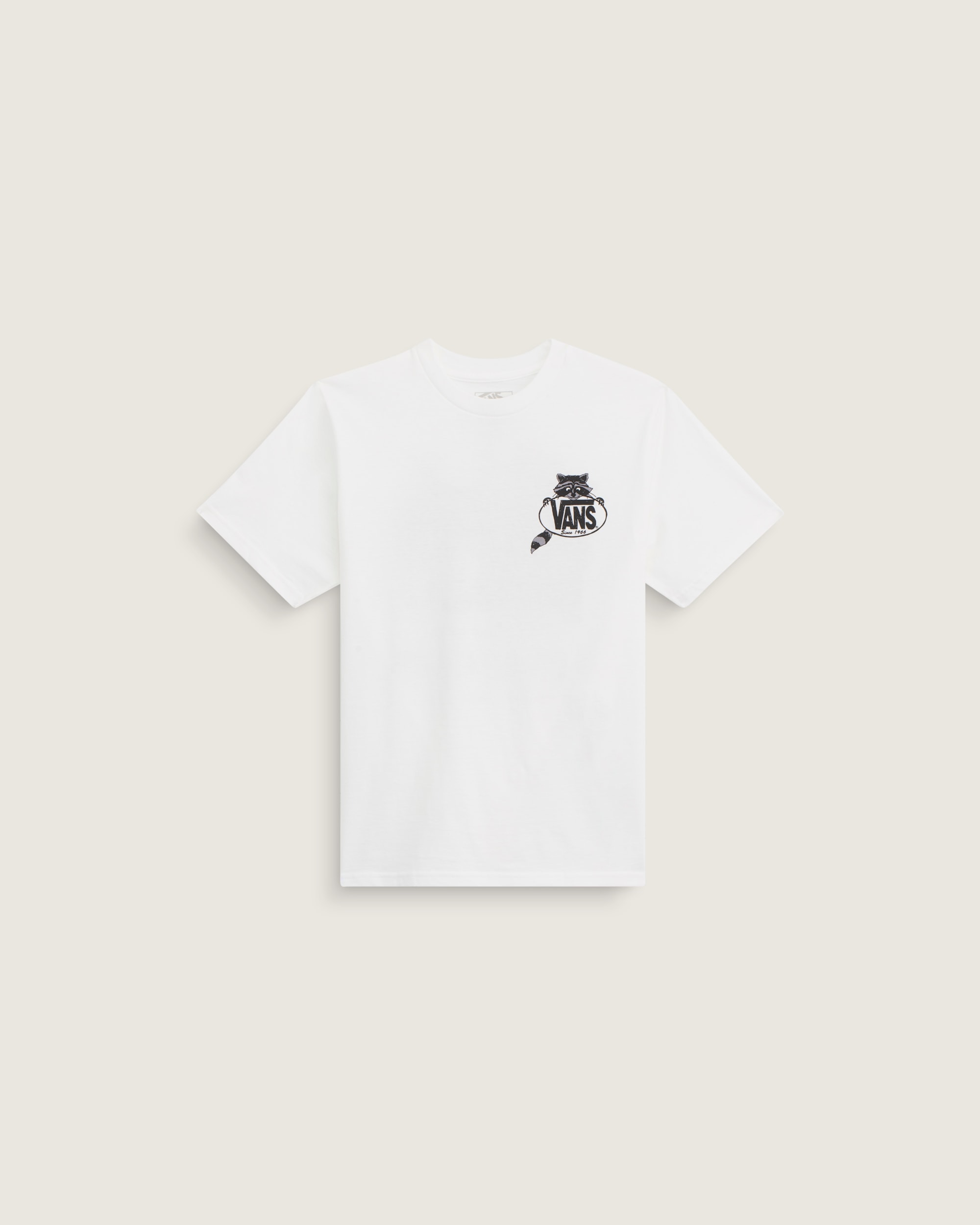 Kids Dumpster Raccoon TShirt VANS White ALT1