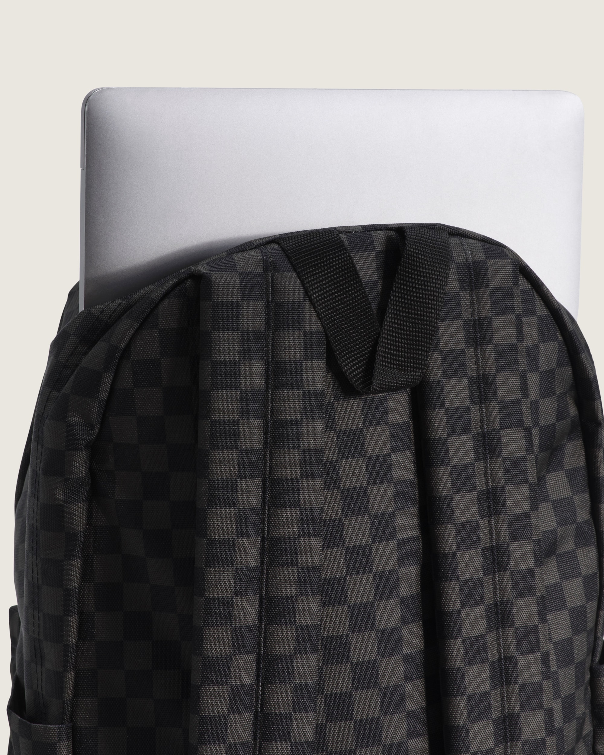 Old Skool Grom Check Backpack VANS Black ALT3