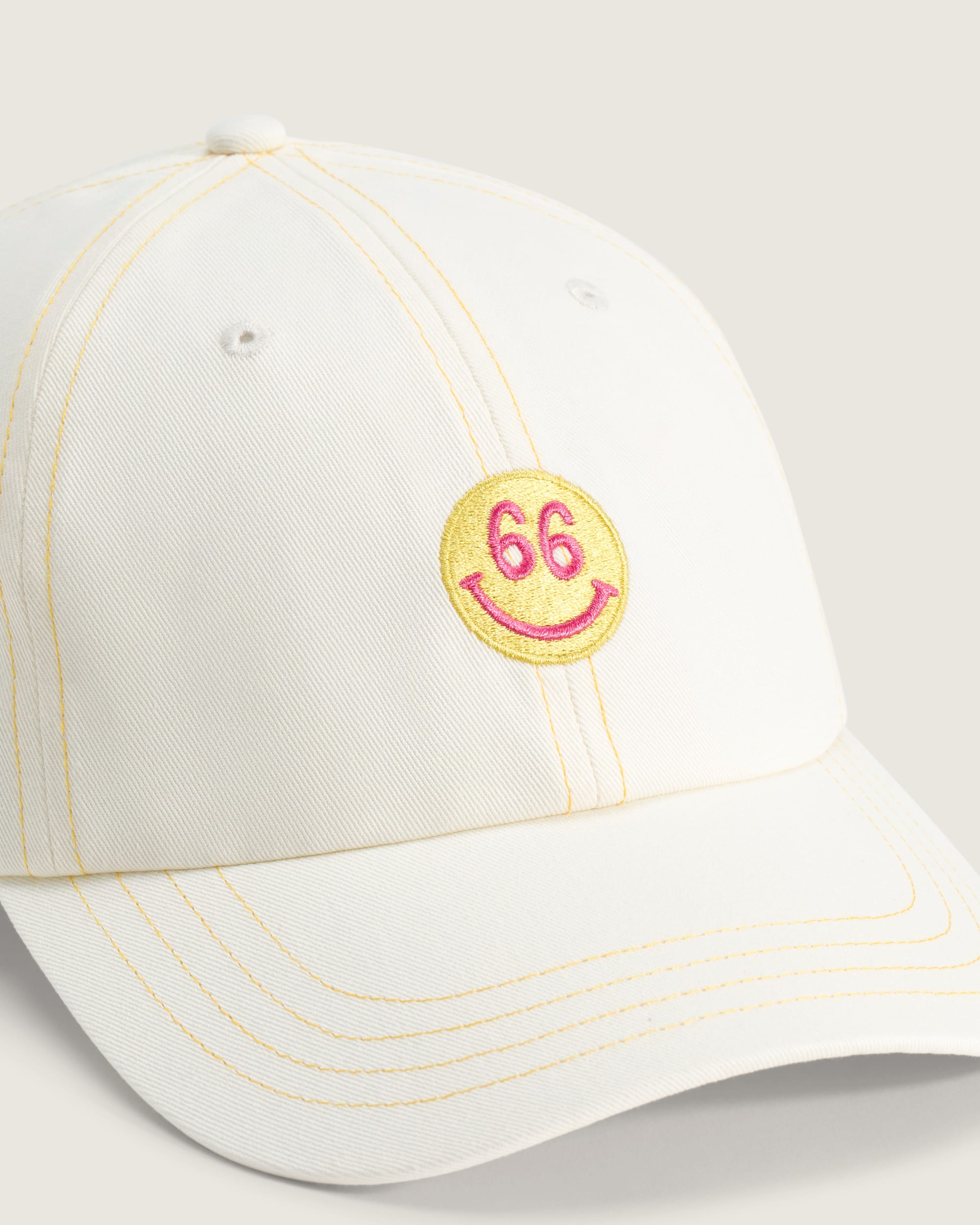 Call It A Day Curved Bill Jockey Hat VANS Marshmallow ALT1