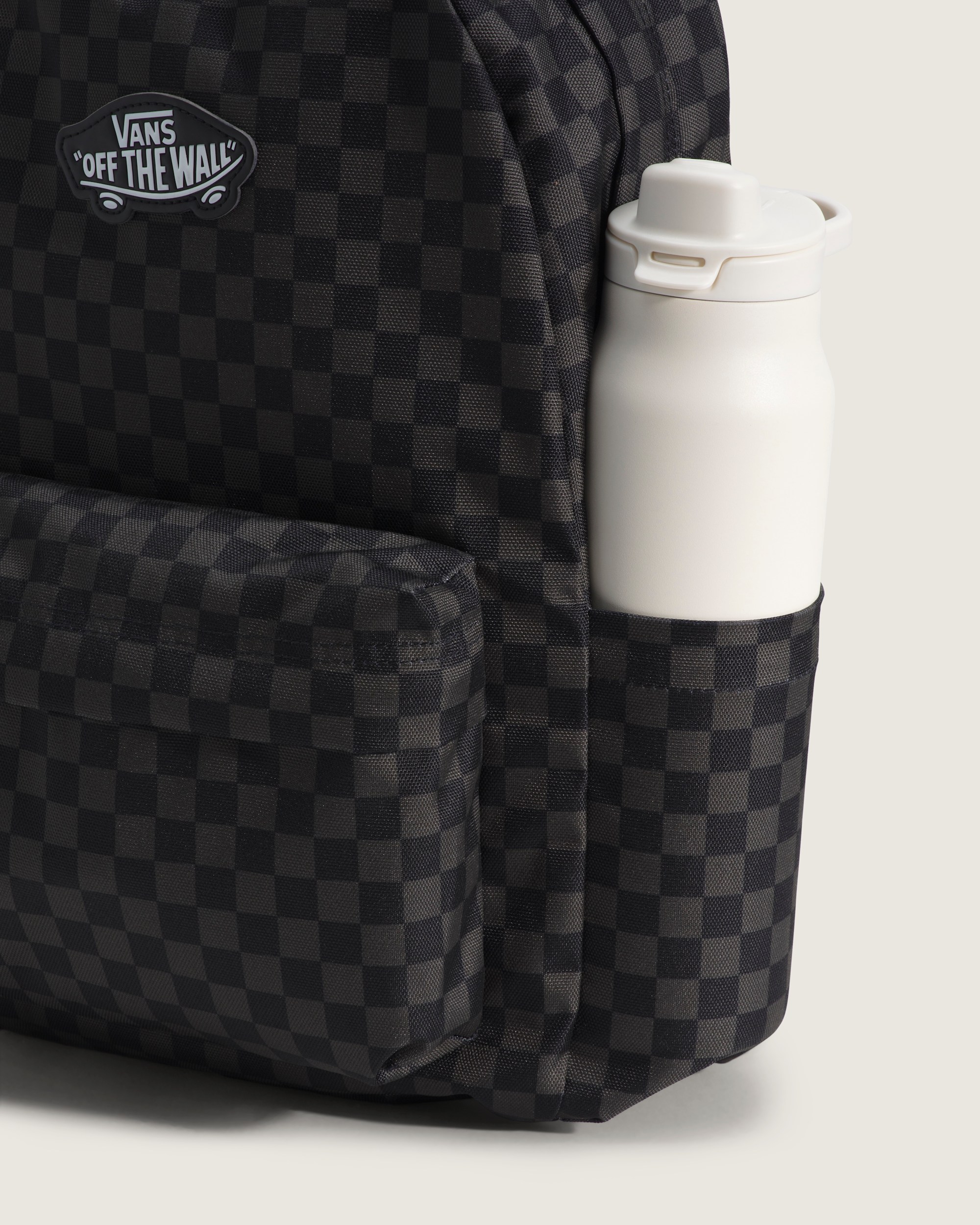 Old Skool Grom Check Backpack VANS Black ALT2