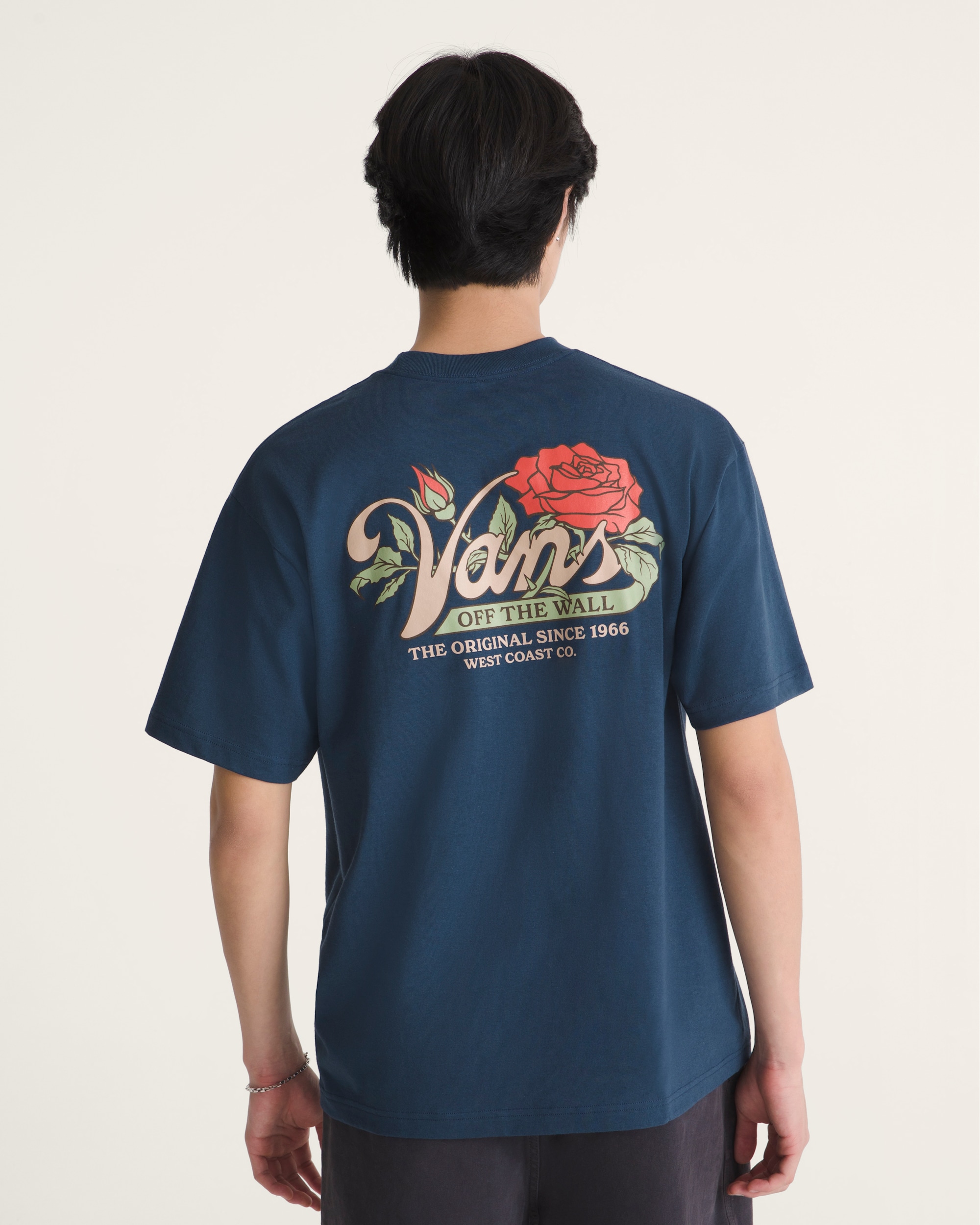 Old Skool Bloom TShirt VANS Dress Blues ALT3