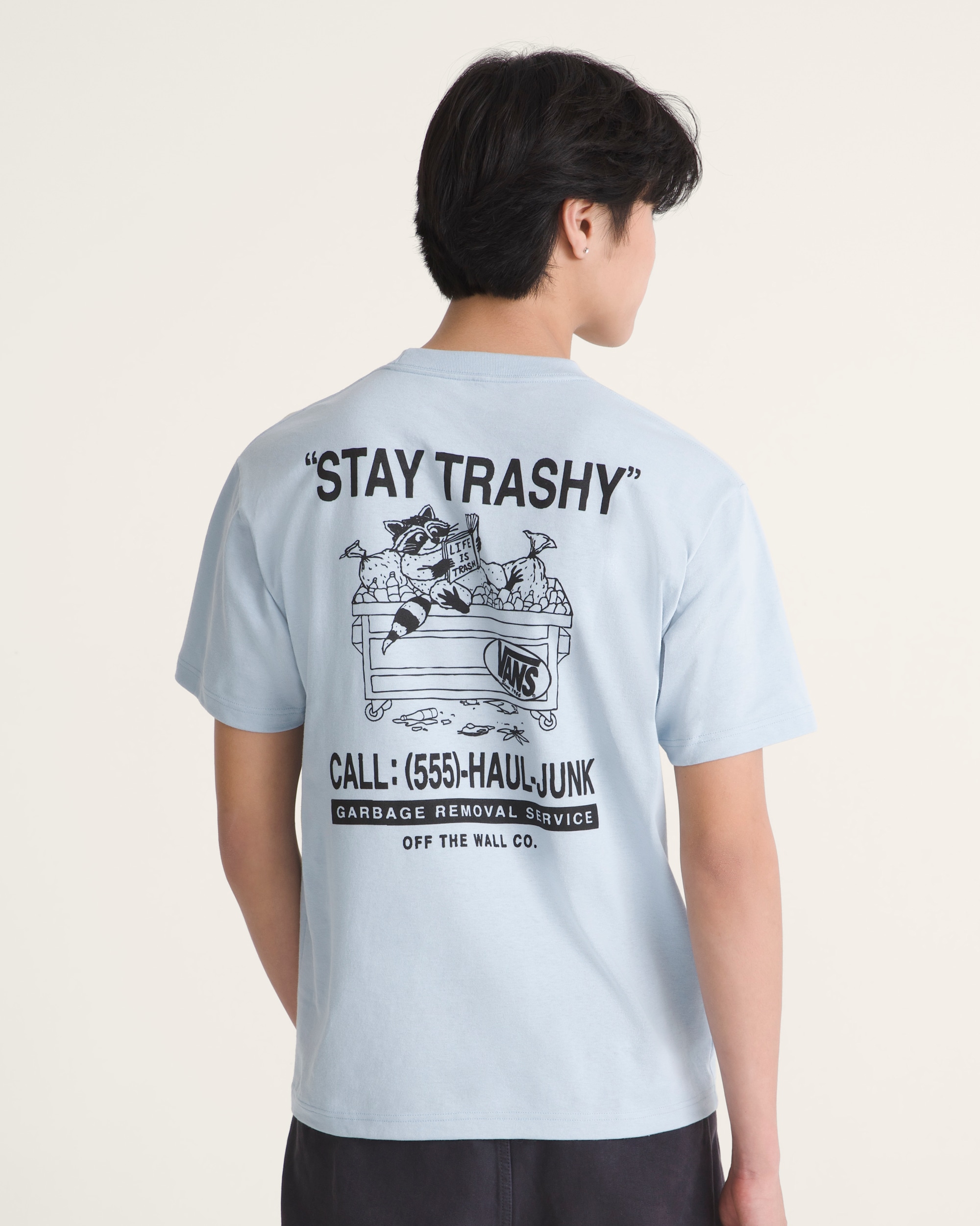 Trashy TShirt VANS Soft Slate Blue ALT3