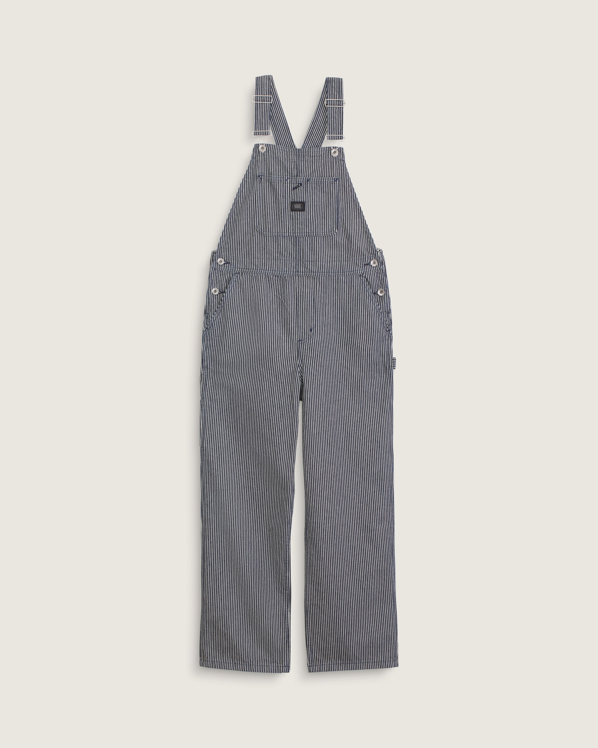 Chore Stripe Overall VANS Hickory Stripe Blue HERO