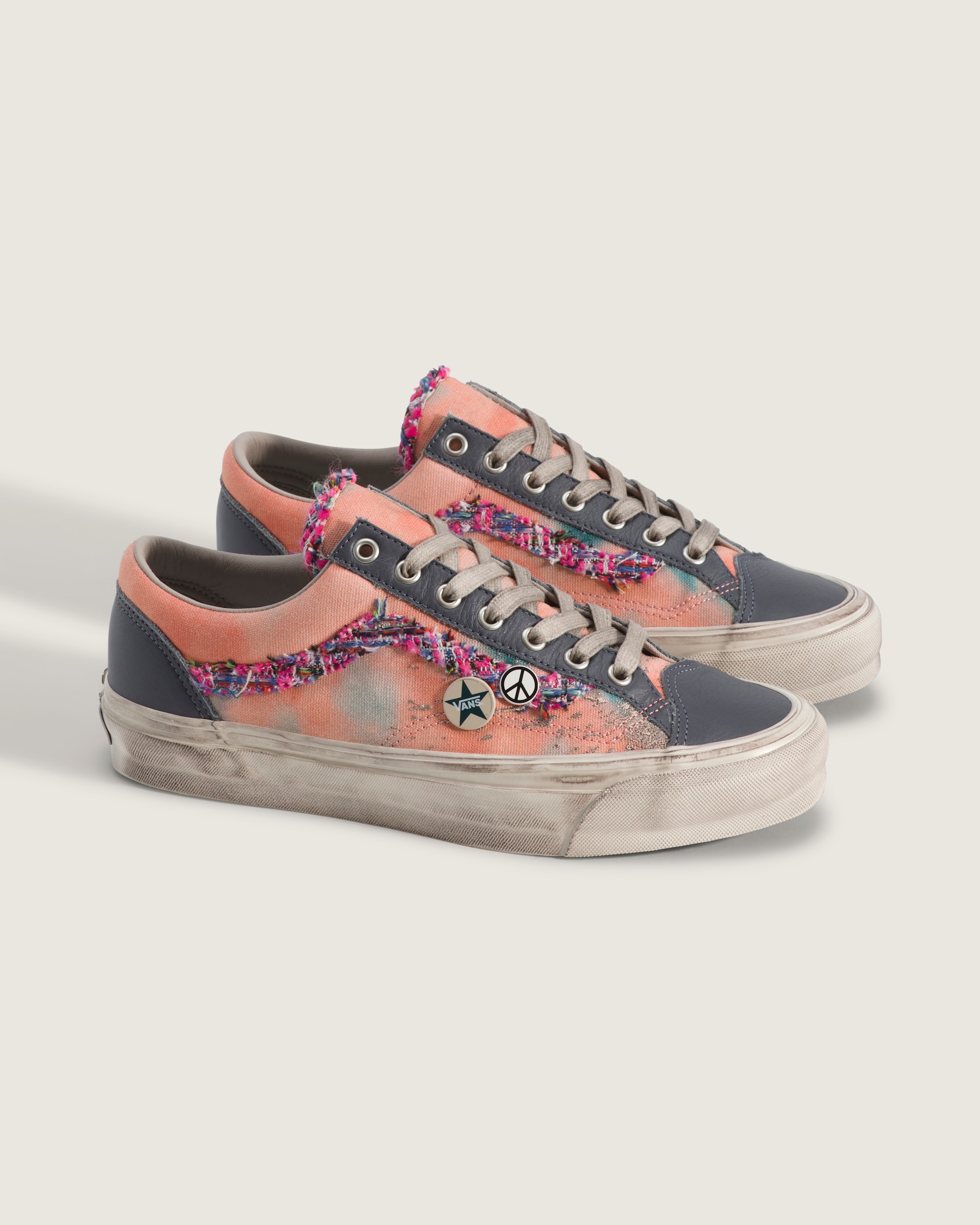 Premium Old Skool 36 Shoe VANS Souvenir Asphalt Grey  Pink ALT1